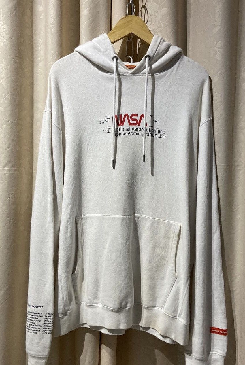 Heron preston nasa hoodie grailed online