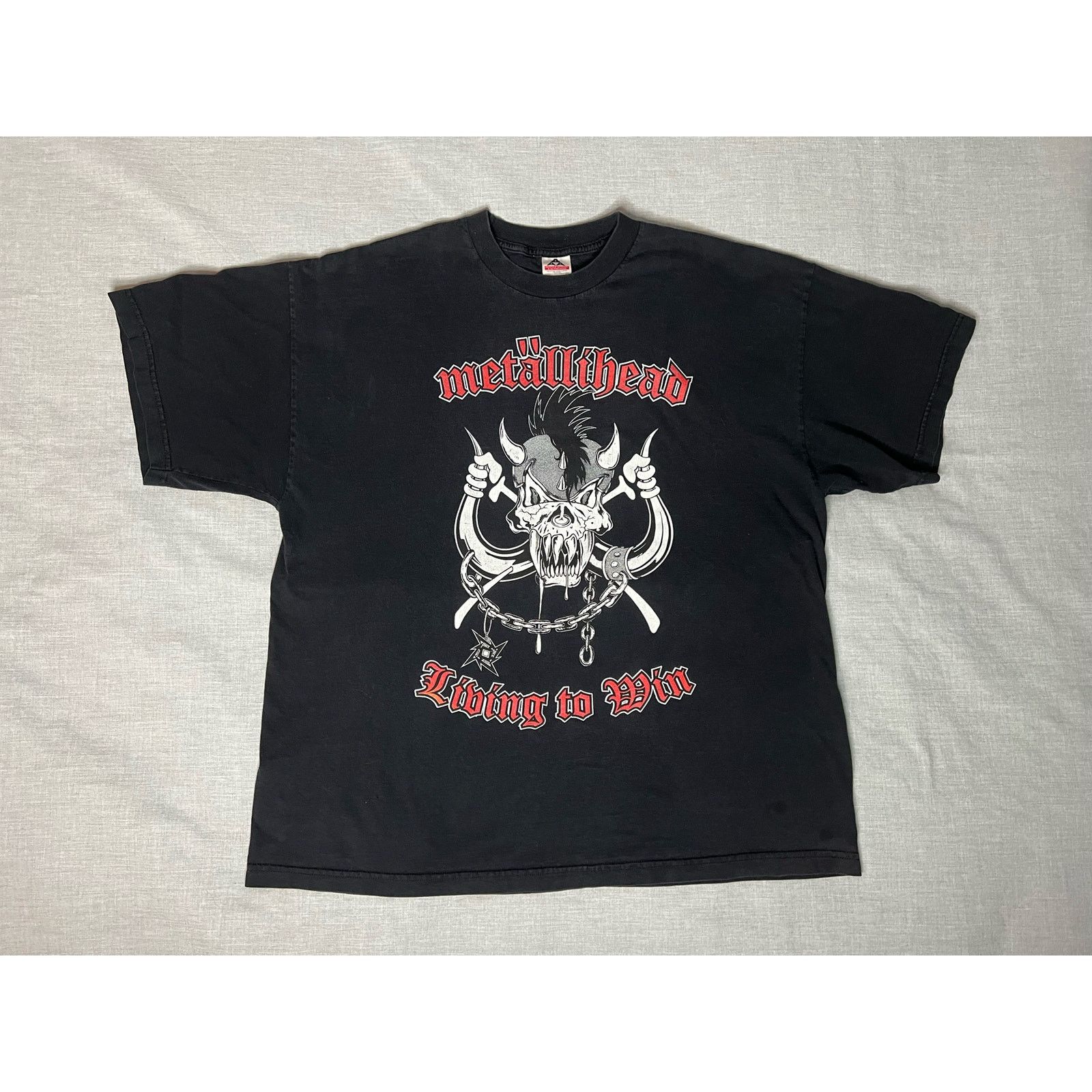Band Tees × Metallica × Vintage Vintage 1999 The Metallica Club Band T-shirt 2XL Size US XXL / EU 58 / 5 - 1 Thumbnail