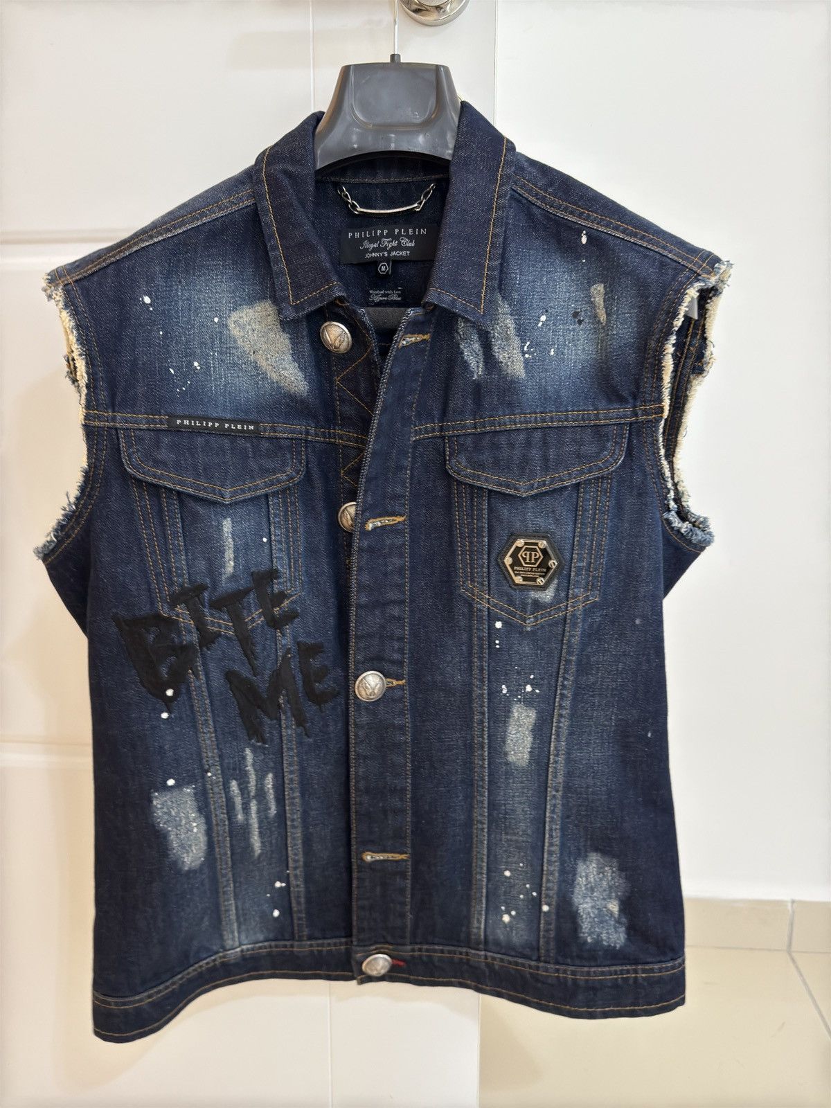 Philipp Plein Johnny’s Jacket Vest Size US M / EU 48-50 / 2 - 1 Thumbnail
