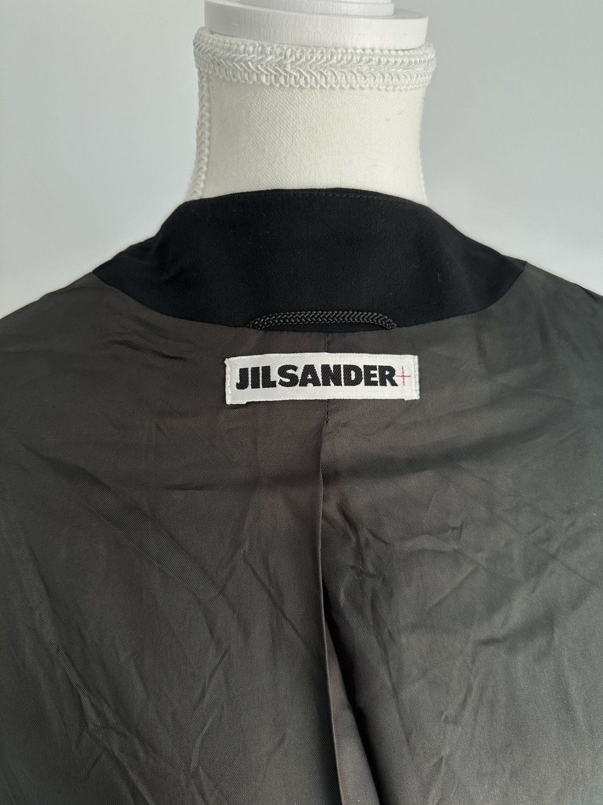 Jil Sander Vintage Jil Sander Black Wool Avant Garde Blazer Jacket Sz L Size M / US 6-8 / IT 42-44 - 8 Thumbnail