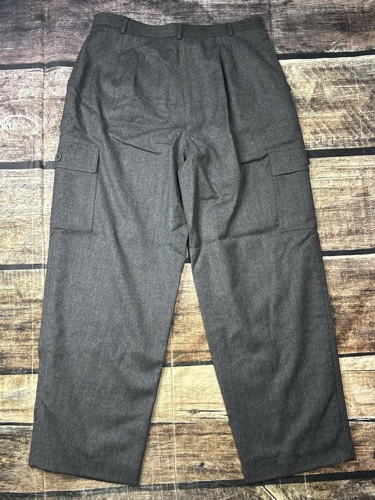 Other Talbots Dress Pants Womens 14p 32x28 Italian Wool Cargo Size 36" / US 14 / IT 50 - 3 Thumbnail