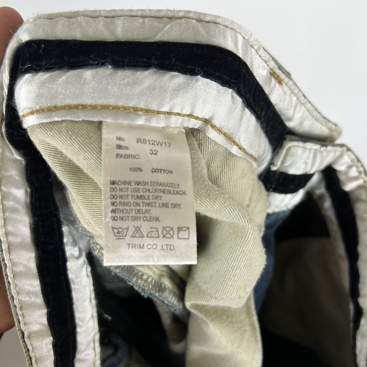Japanese Brand Vintage Distressed Biker Jeans Y2K Punk Rock Aesthetic Size US 32 / EU 48 - 11 Thumbnail