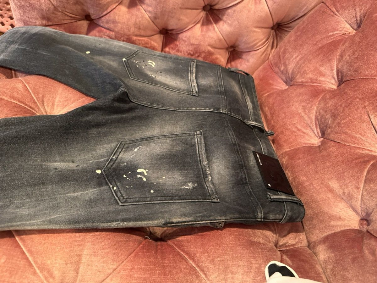 Dsquared2 dsquared2 black ripped slim jeans Size US 30 / EU 46 - 5 Thumbnail