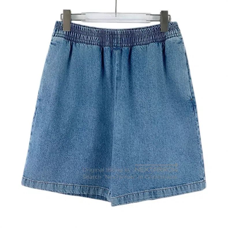 Acne Studios Acne Studios Blue washed cotton elastic waist casual denim Size 28" / US 6 / IT 42 - 1 Thumbnail