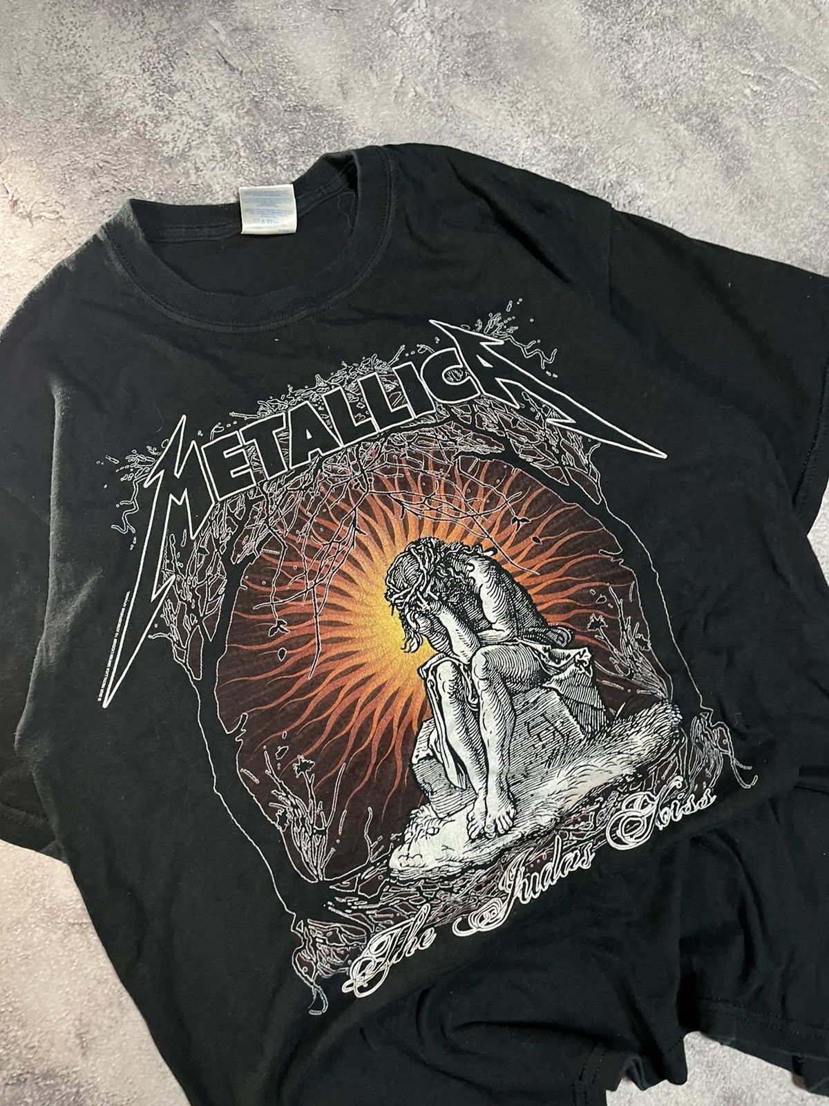 Band Tees Vtg METALLICA Faded Y2K '08 Judas Kiss Band Tee Size US M / EU 48-50 / 2 - 3 Thumbnail