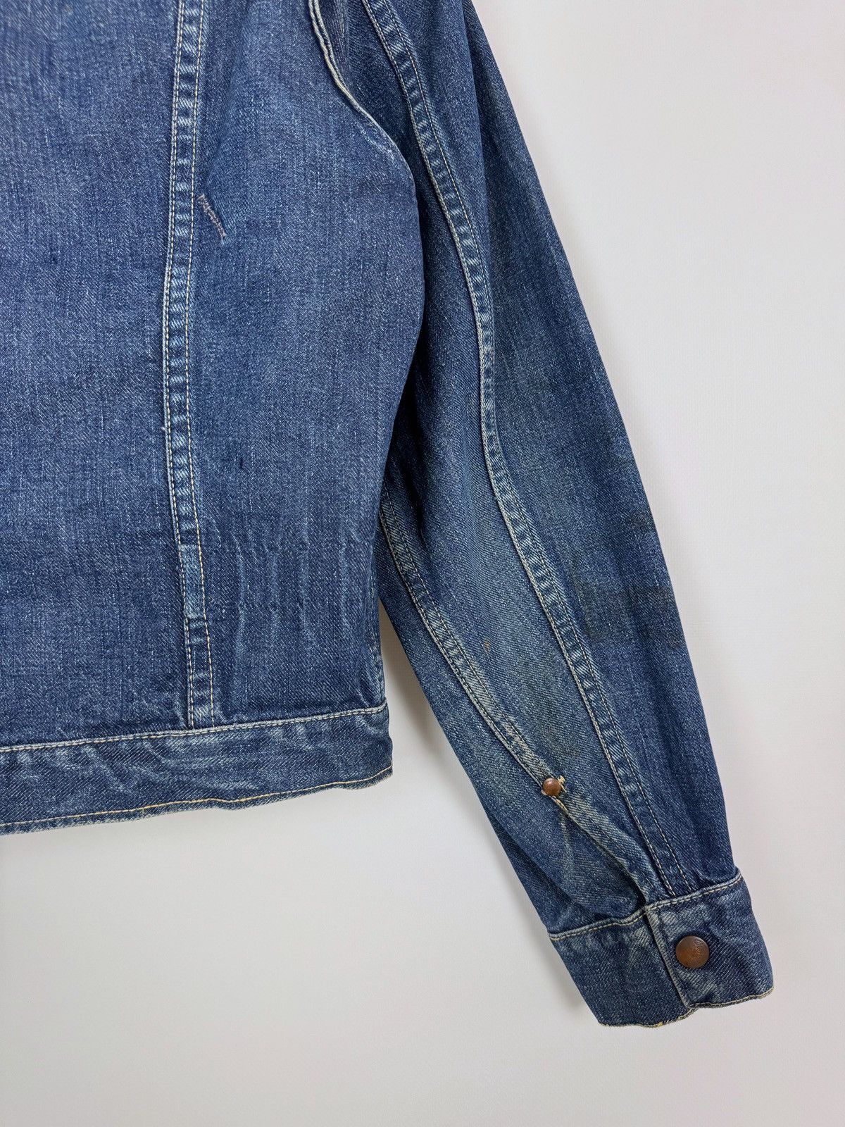 Wrangler 50-60’s Vintage Rare Wrangler 11MJZ Early Blue Bell Jacket Size US M / EU 48-50 / 2 - 20 Thumbnail