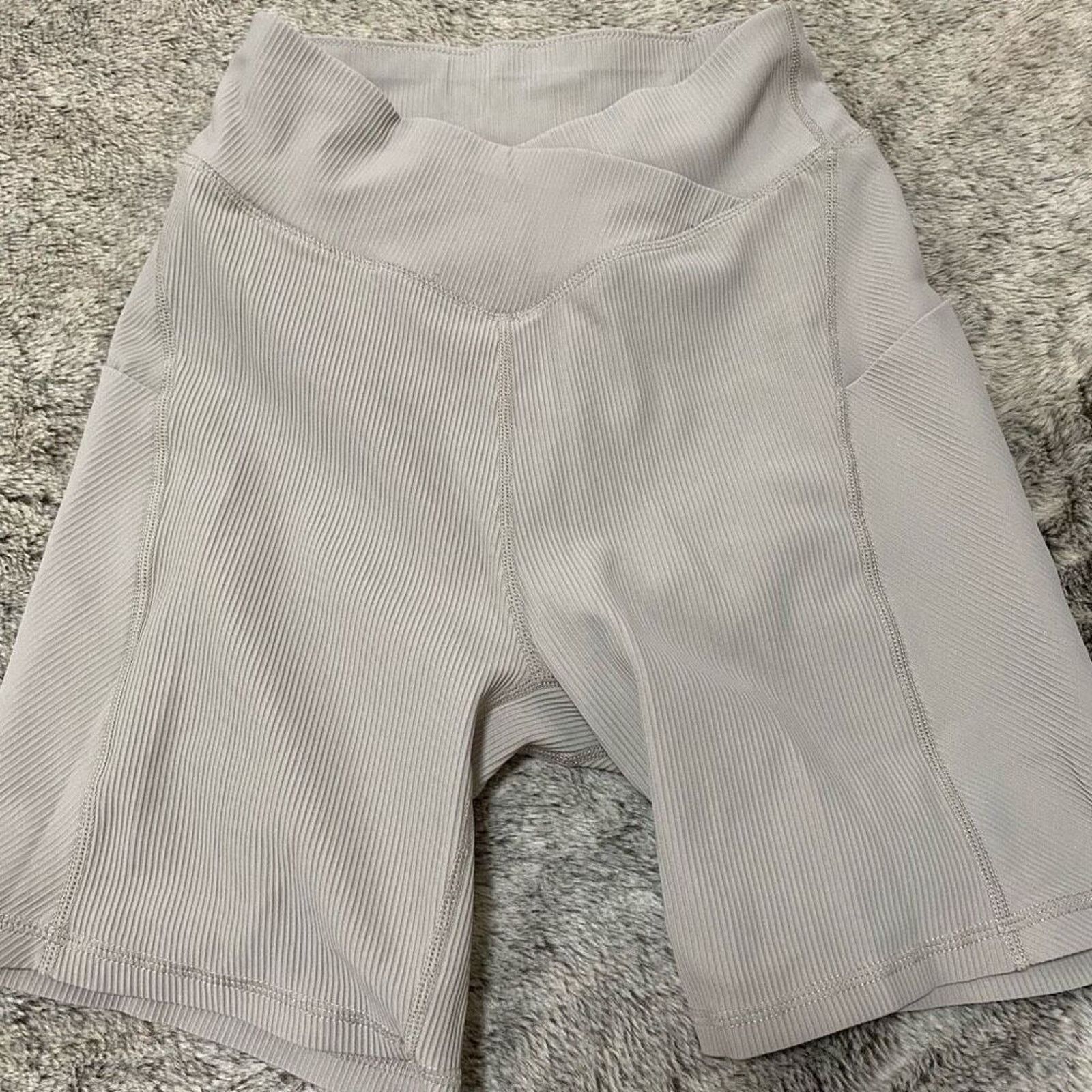 Other Cross Front Ribbed Bike Shorts | Sz S Size 27" / US 4 / IT 40 - 2 Thumbnail