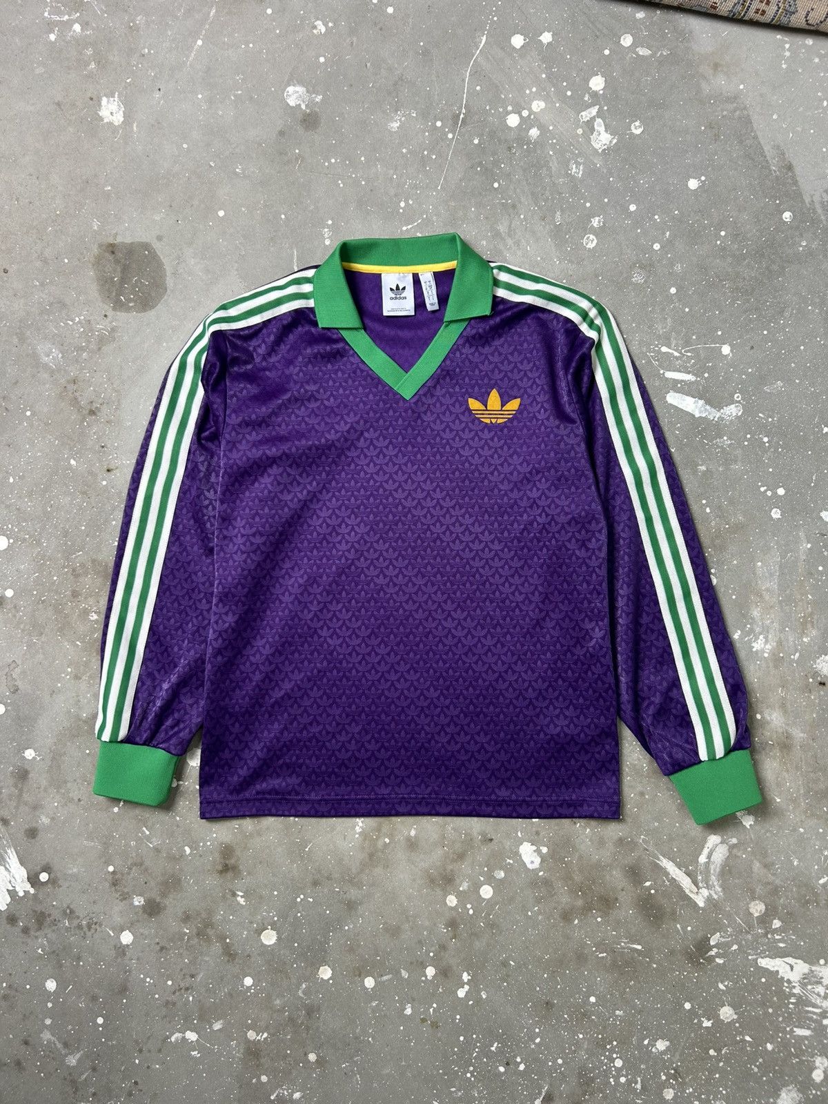 Adidas × Vintage Adidas 70s Longsleeve Vintage Retro Size US S / EU 44-46 / 1 - 1 Thumbnail