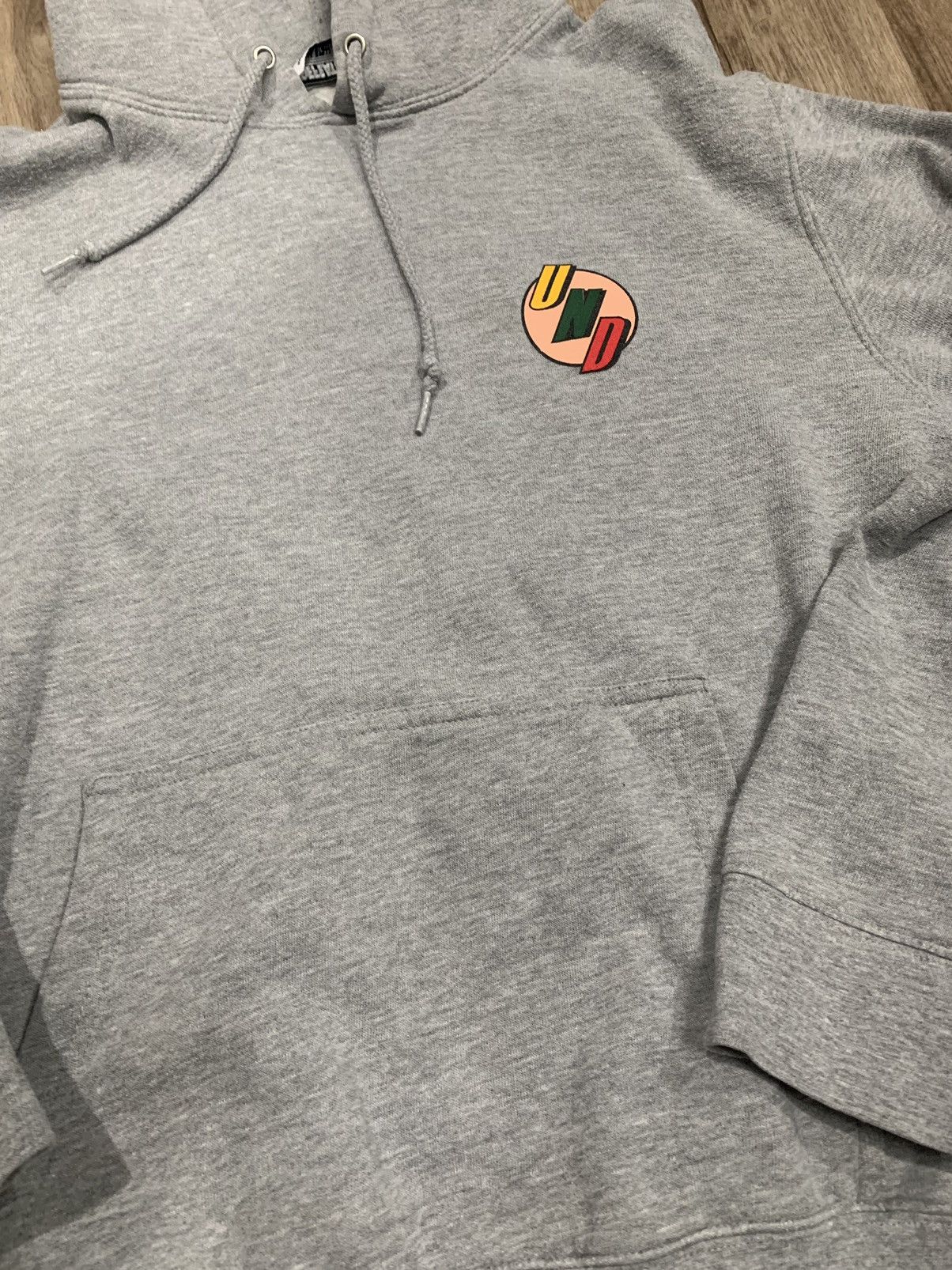 Undefeated Undefeated “UND” logo grey hoodie Size US M / EU 48-50 / 2 - 3 Thumbnail