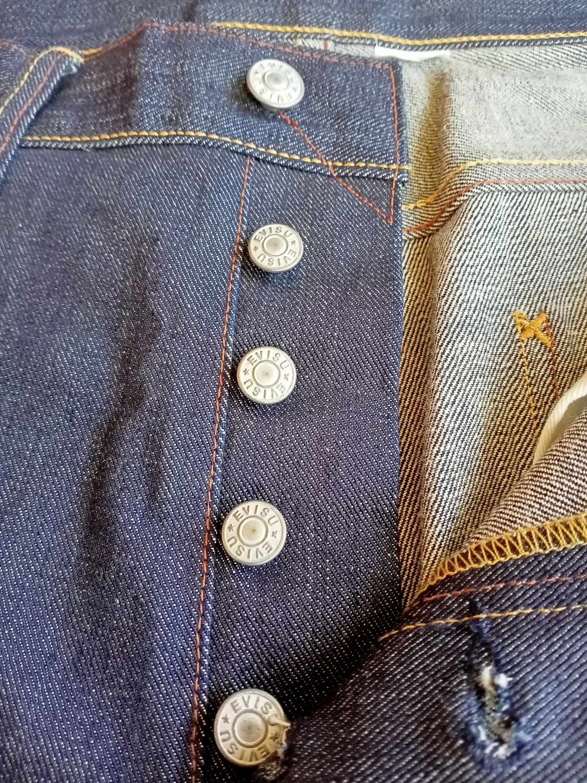 Evisu EVISU LABOR STYLE CRAFT SPECIAL SELVEDGE DENIM Size US 34 / EU 50 - 6 Thumbnail