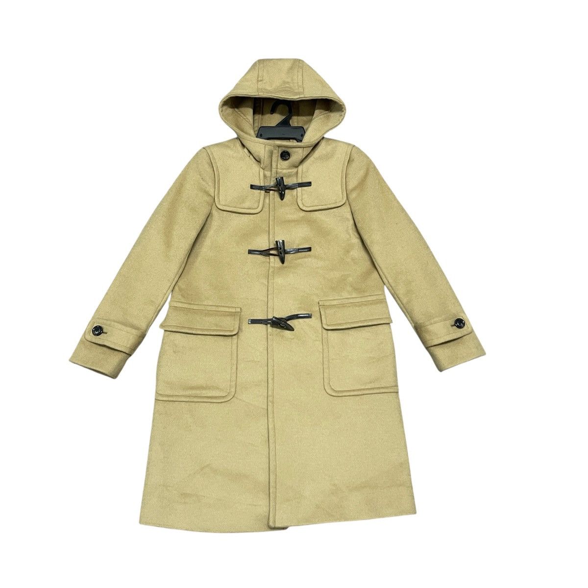 United Arrows United Arrows Japanese Brand Melton Wool Long Duffle Coat Size US XS / EU 42 / 0 - 1 Thumbnail