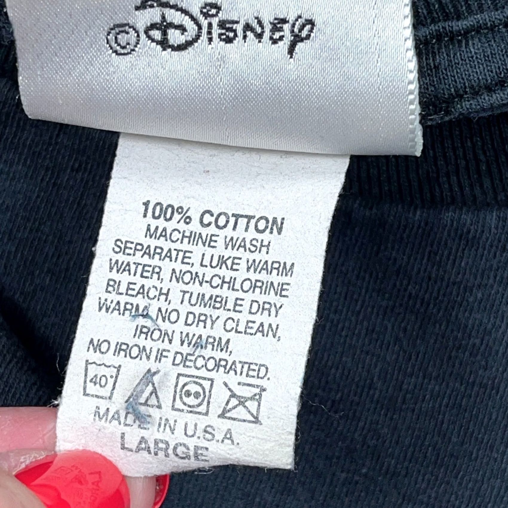 Disney VINTAGE Disney Tower of Terror Shirt Men L Black 2000s 90s Mickey Mouse Disney Theme Finding Nemo Size US L / EU 52-54 / 3 - 7 Thumbnail