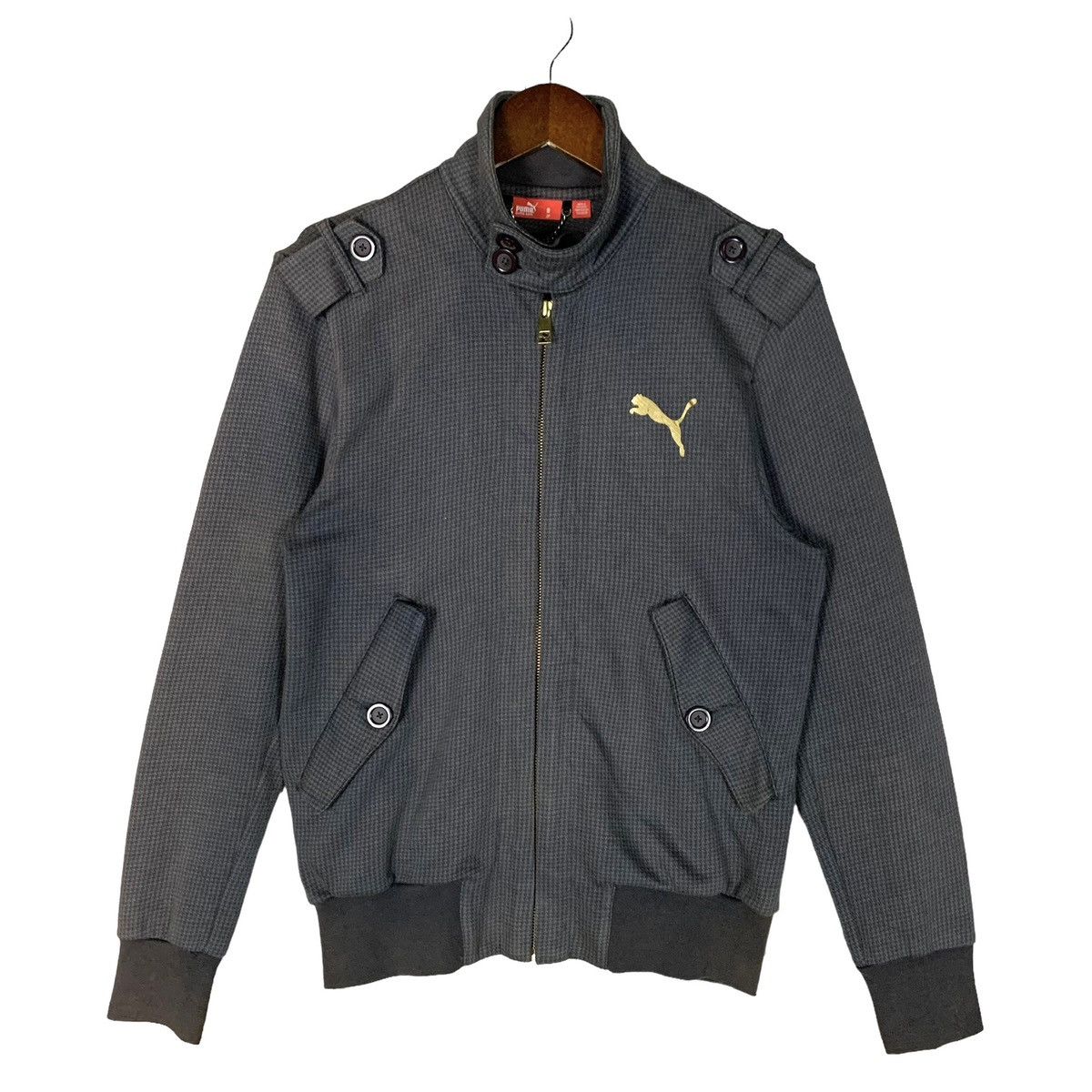 Puma Vintage Puma Small Logo Zip Light Jacket Size S Size S / US 4 / IT 40 - 1 Thumbnail