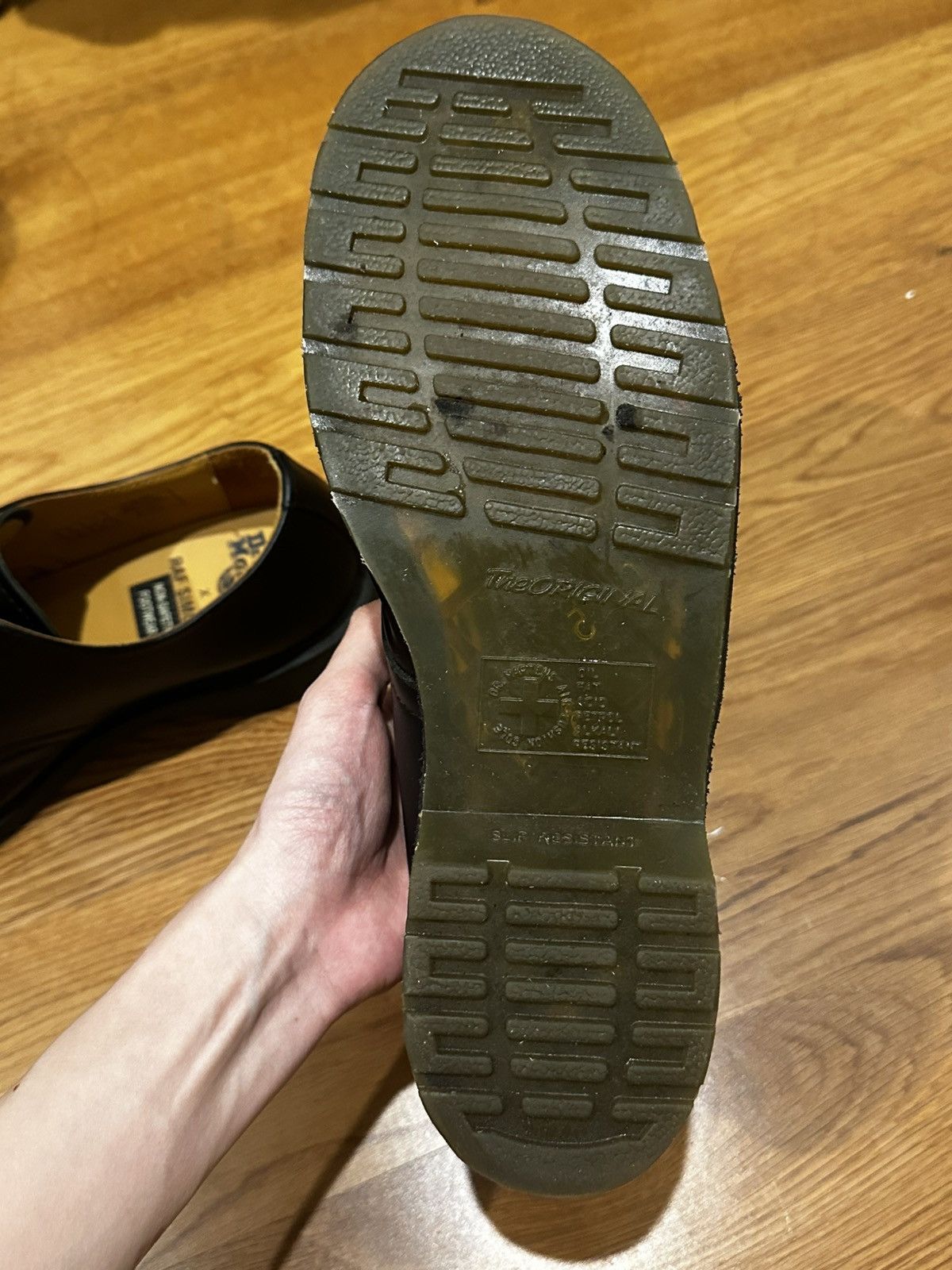 Dr. Martens × Raf Simons Raf simons & Dr. Martens single steel toe derby Size US 10 / EU 43 - 7 Thumbnail