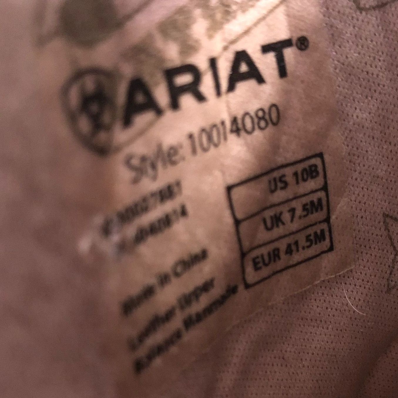 Ariat Ariat Womens Fatbaby Cowboy Boots 10B Suede Heritage Western Size US 10 / IT 40 - 3 Thumbnail