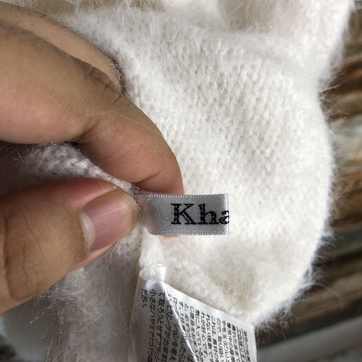 Homespun Knitwear DLL Khalita Turtle Neck Mohair fur shaggy Knitwear #C232 Size M / US 6-8 / IT 42-44 - 11 Thumbnail