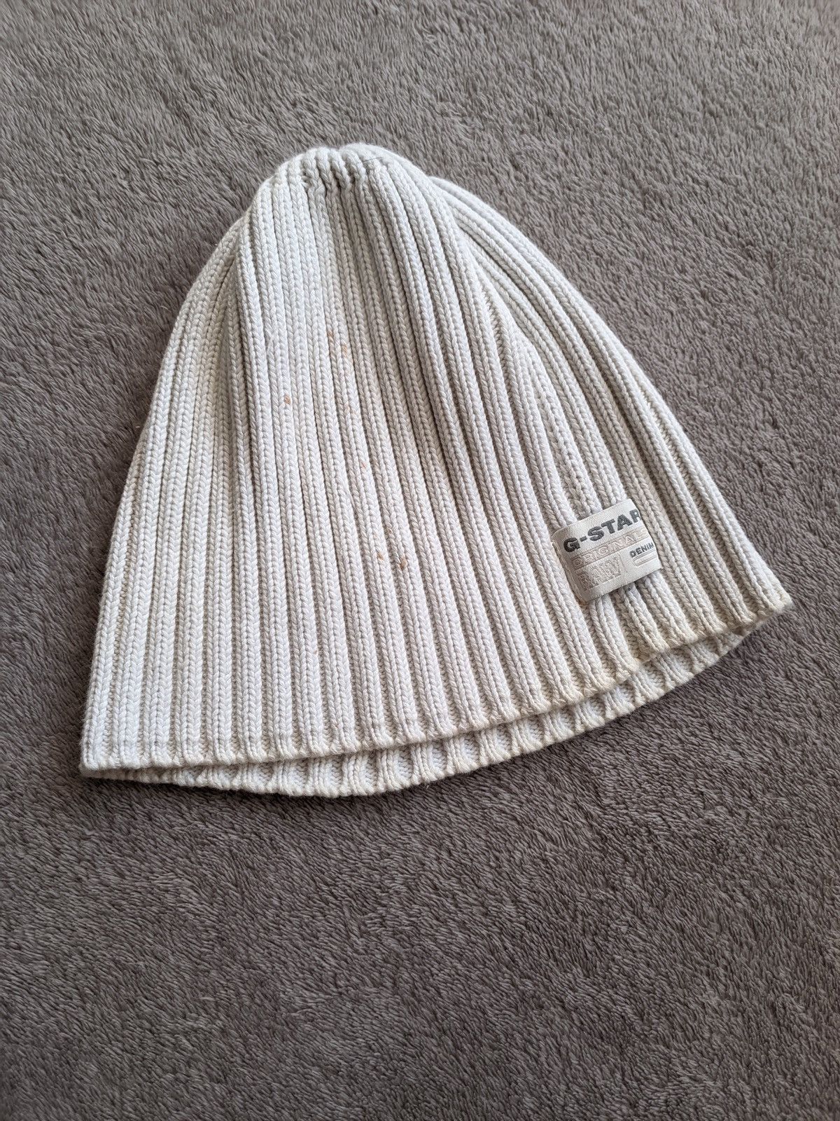 Vintage G-Star RAW Y2K vintage faded beanie hat Size ONE SIZE - 1 Thumbnail