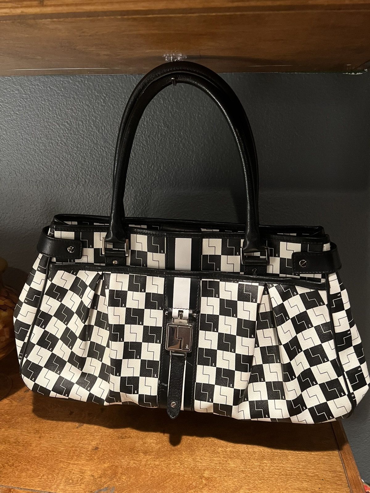 L.A.M.B. L.A.M.B by Gwen Stefani Checkerboard Bag Size ONE SIZE - 4 Thumbnail