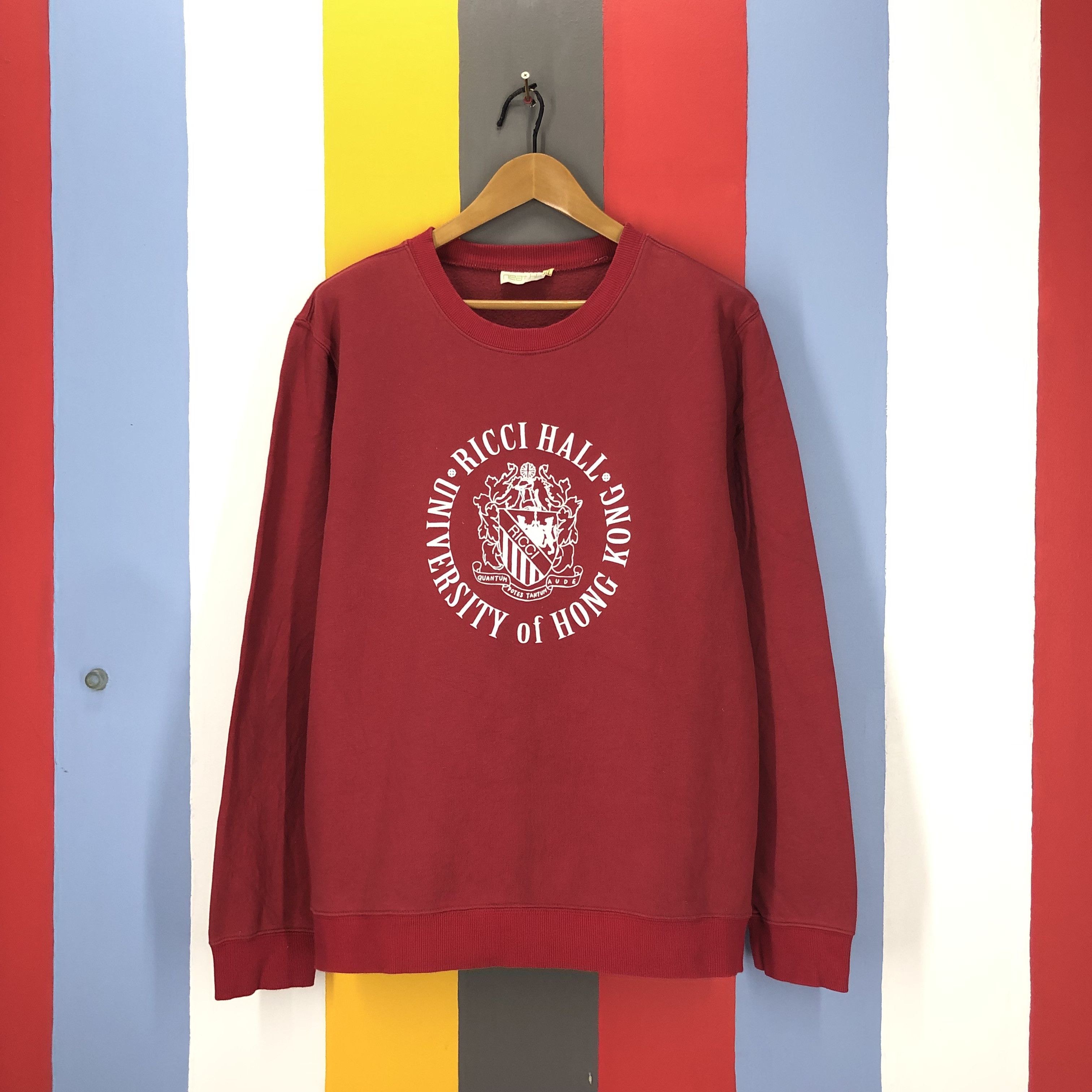 Other Ricci Hall UNIVERSITY OF HONG KONG Sweatshirt #1684/05 Size US M / EU 48-50 / 2 - 1 Thumbnail