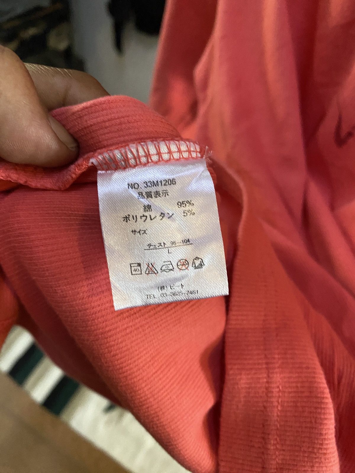 Japanese Brand Japanese MCD Poem Long Slevee Tee Size US L / EU 52-54 / 3 - 13 Thumbnail