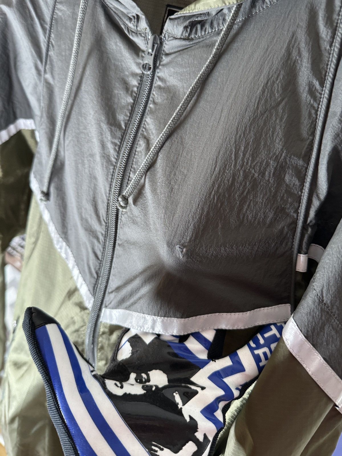Final Home 2000s by Kosuke Tsumura Two-Tone Windbreaker Jacket Size US M / EU 48-50 / 2 - 10 Thumbnail