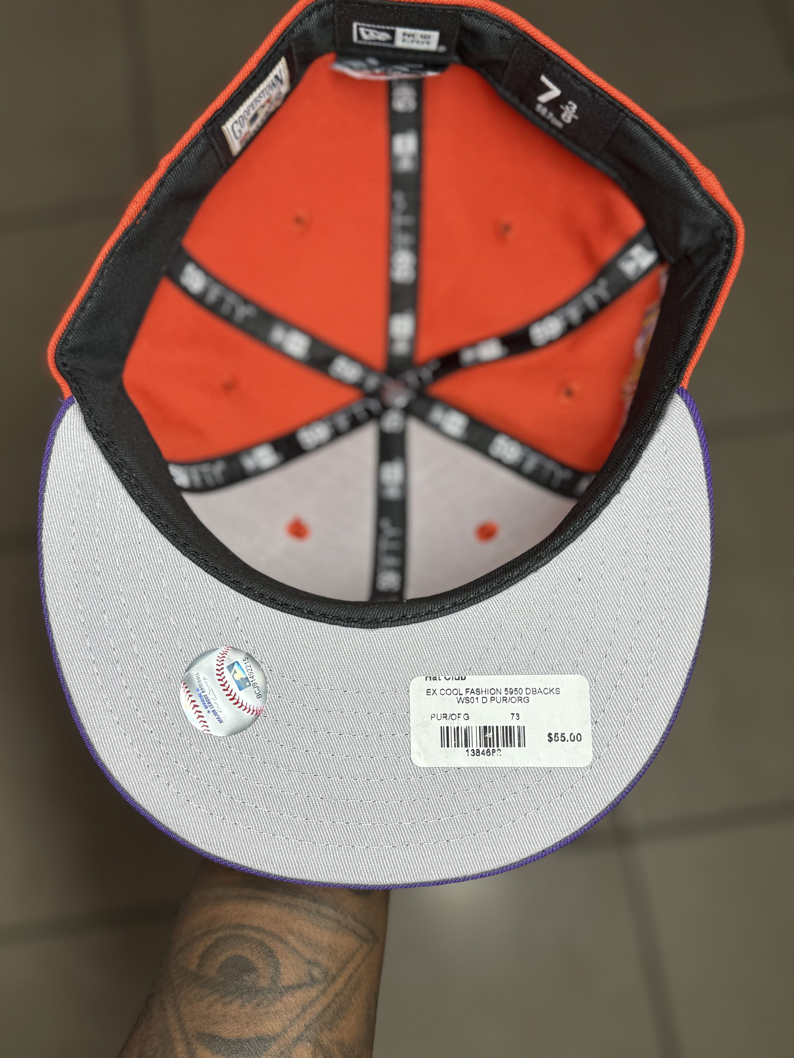 Hat Club × New Era 7 3/8 ARIZONA DIAMONBACKS COOL FASHION Size ONE SIZE - 4 Thumbnail