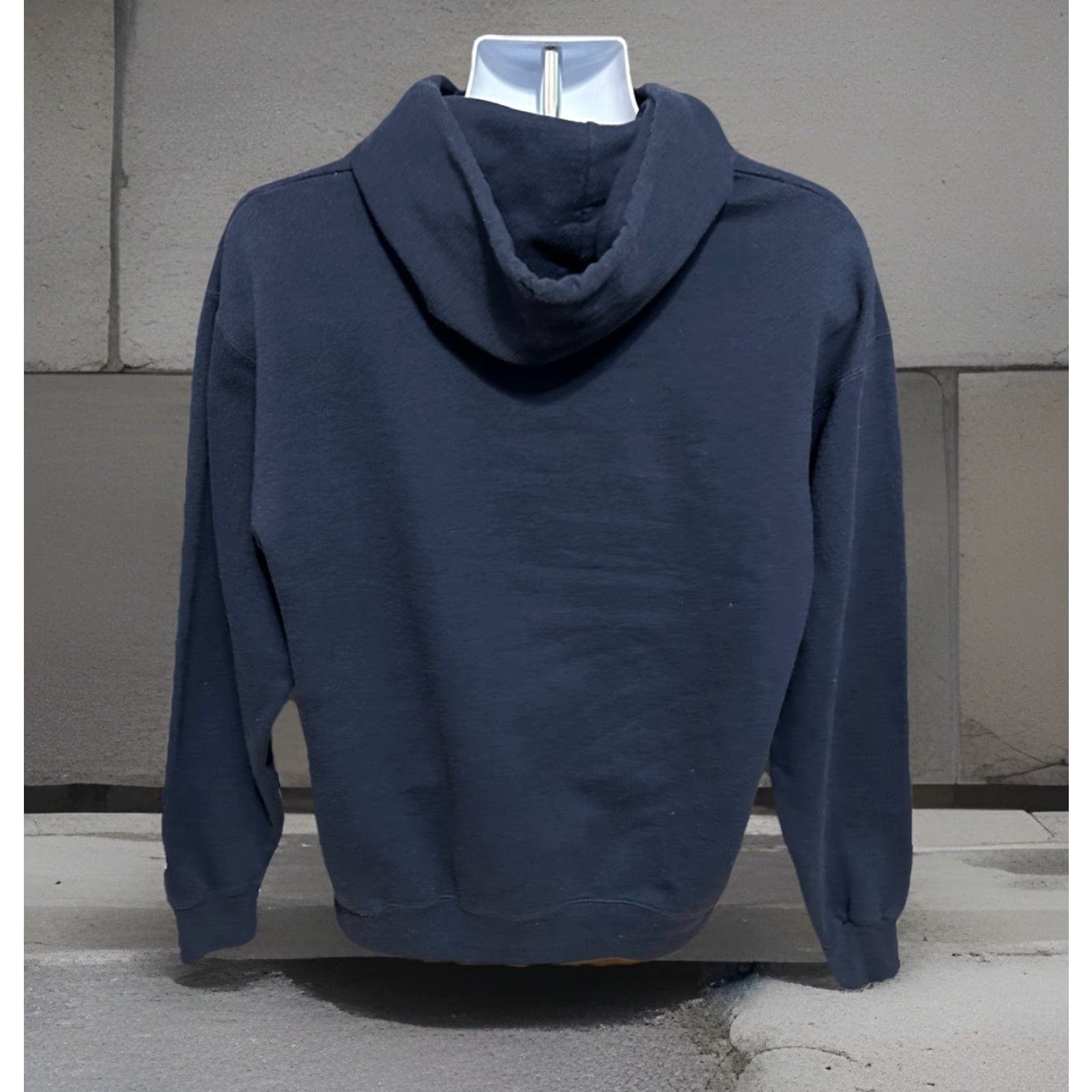 Champion VTG Boston University Champion Hoodie Men Large Navy Drawstring Kangaroo Pocket Size US L / EU 52-54 / 3 - 6 Thumbnail