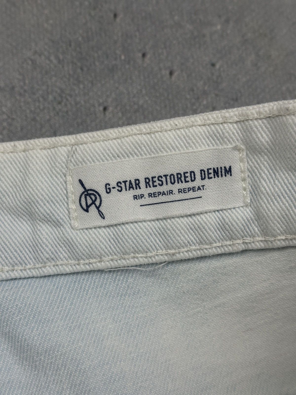 G-Star Vintage G-Star RAW Arc 3D Mid Boyfriend 7/8 Restored Denim Size 30" / US 8 / IT 44 - 7 Thumbnail