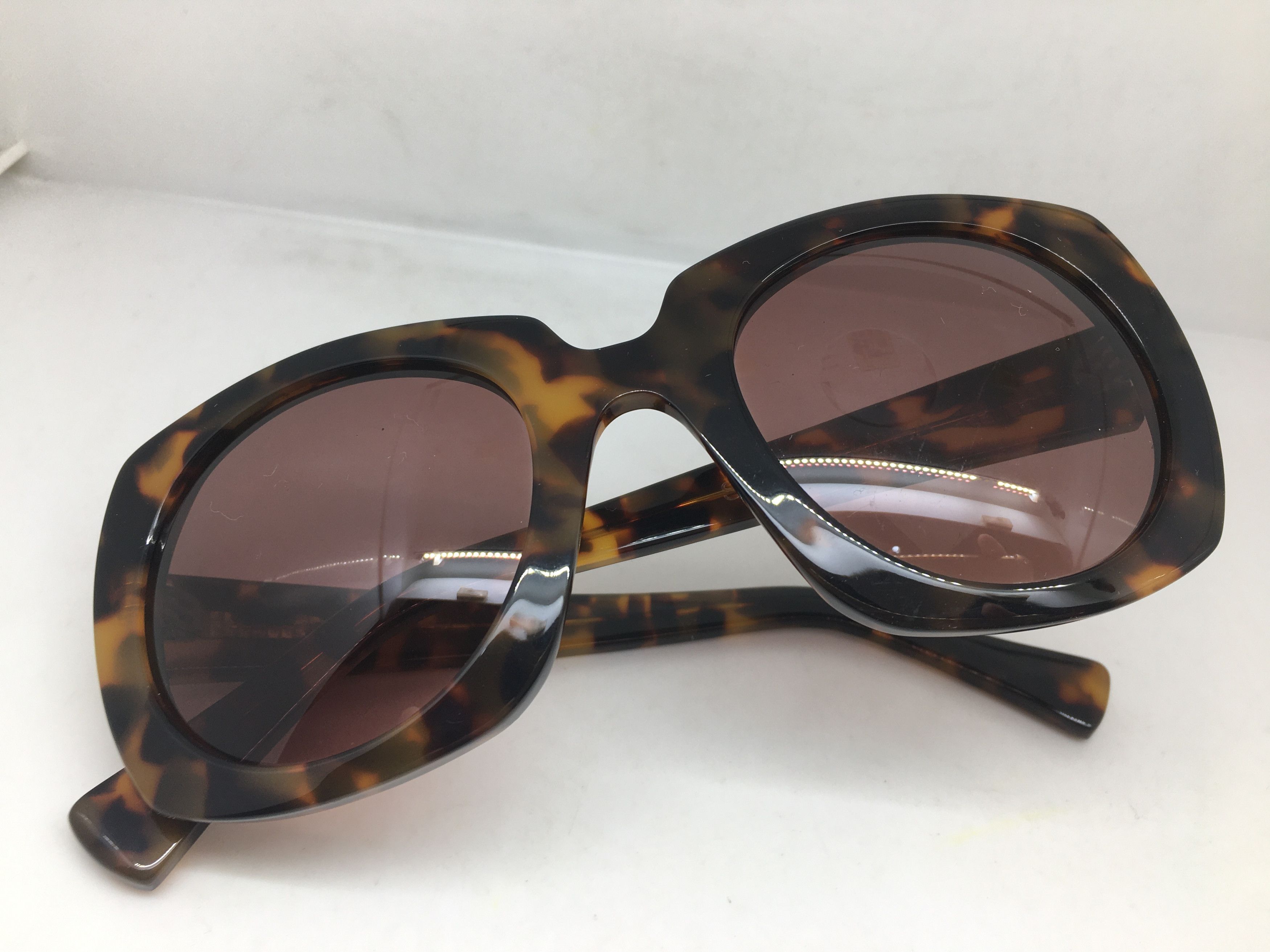 Vintage Doubleo Scaramanga Tortoise Acetate Oversize Sunglasses Size ONE SIZE - 7 Thumbnail