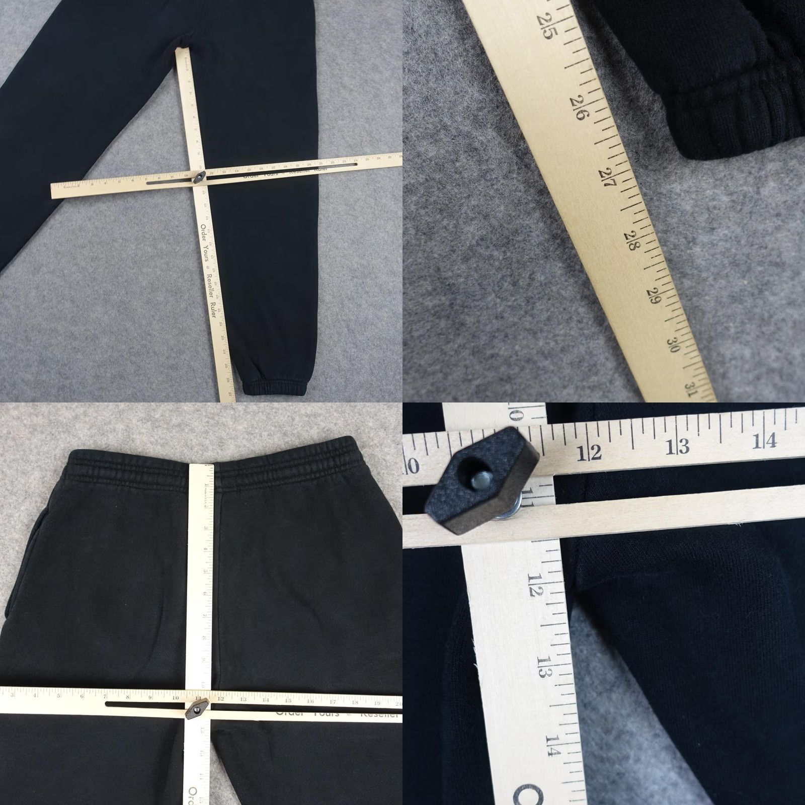 TNA TNA Sweatpants Womens Small Black Cozy Fleece Boyfriend Fit Elastic Waist Pull On Sweatpants Ch Too Cozy Fleece Size 28" / US 6 / IT 42 - 9 Thumbnail