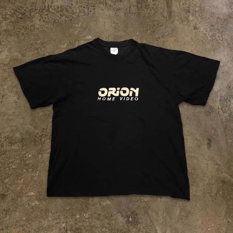 Vintage Street Hip Hop Letter Print Short Sleeve T Shirt Black Size US M / EU 48-50 / 2 - 1 Thumbnail