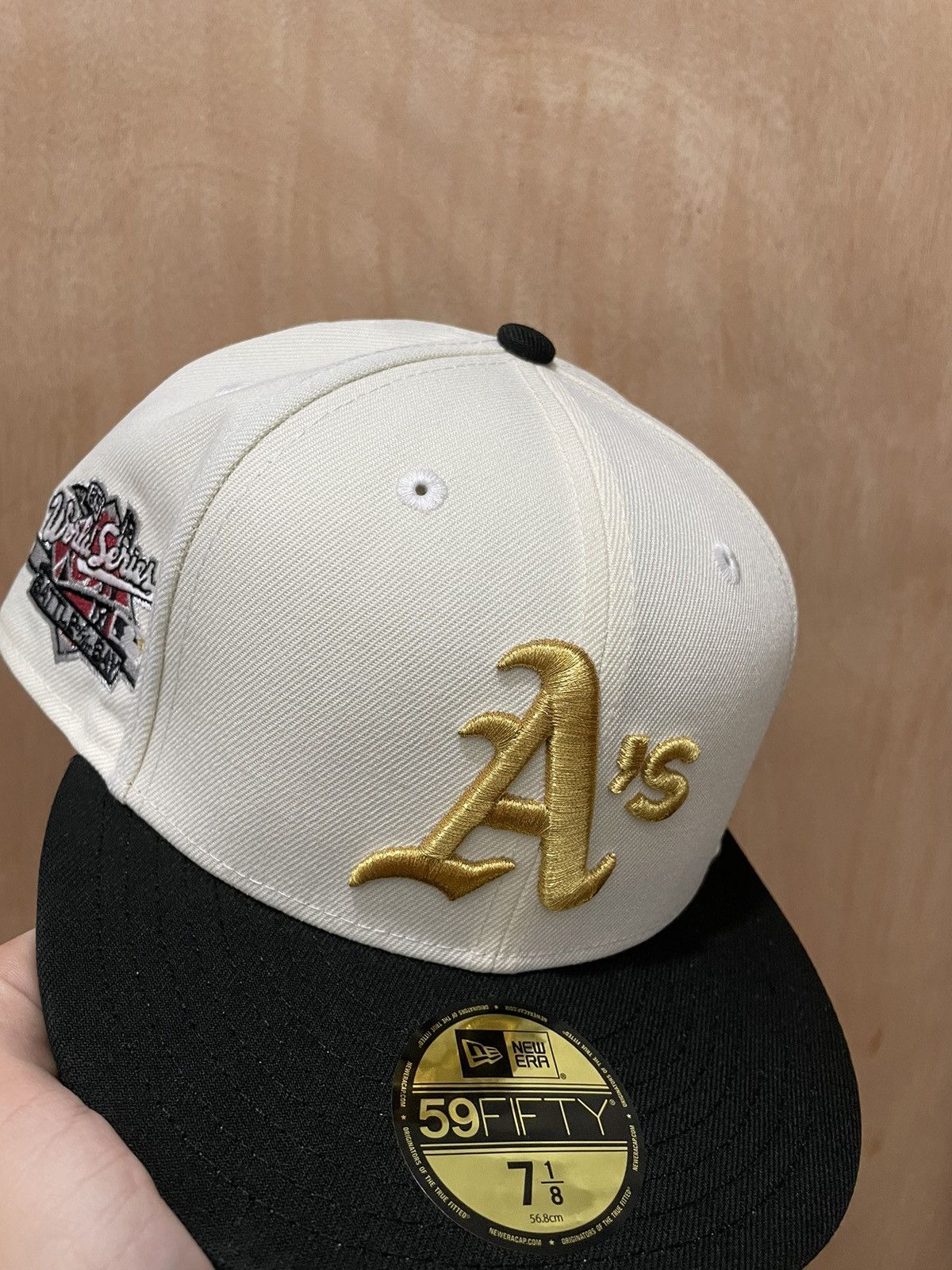 MLB × New Era Oakland Athletics battle of the bay side patch size 7 1/8 Size ONE SIZE - 1 Thumbnail