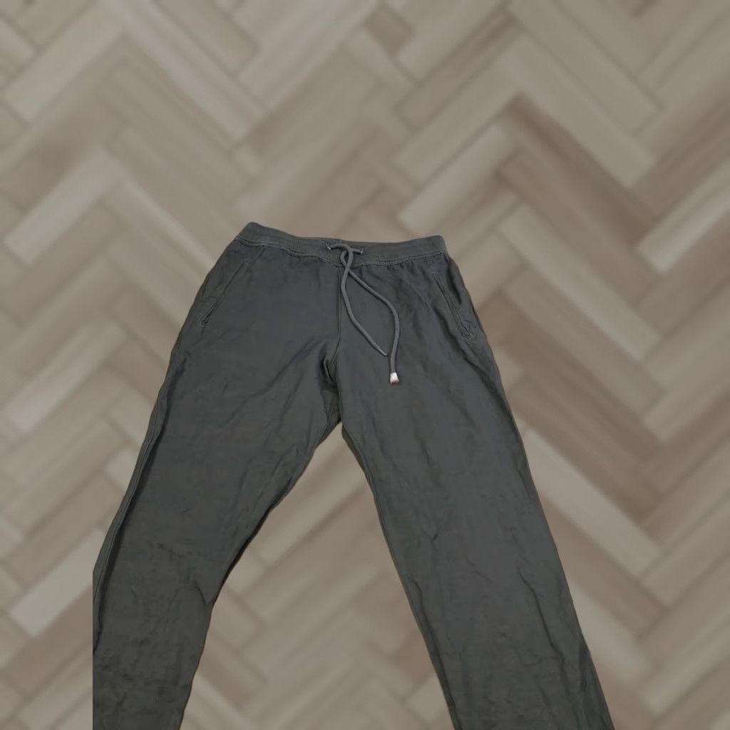 James Perse James Perse Pants Womens 1 Green Cropped Drawstring Casual Flat Front Cotton Pants Womens Green 1 James Perse Cropped Casual Spring Summer Fall Size 25" / US 0 / IT 36 - 1 Thumbnail