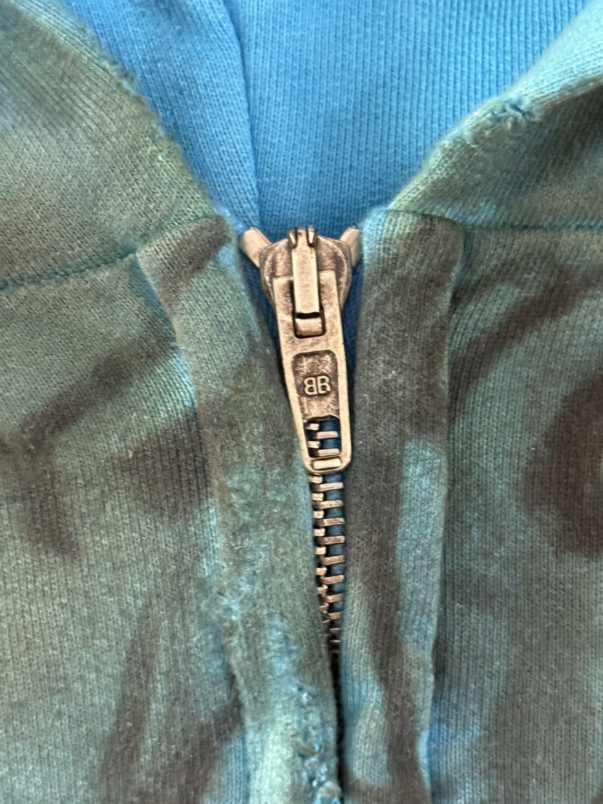 Balenciaga Balenciaga SS23 Blue Skate Graffiti Zip Hoodie Sz.XS Size US XS / EU 42 / 0 - 4 Thumbnail