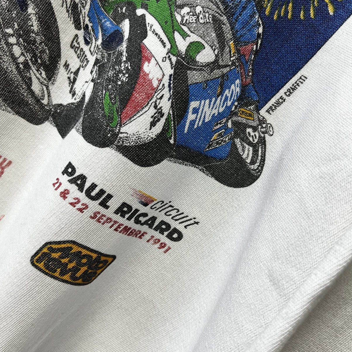 Vintage 1991 Bol d’Or Motorcycle Race Sweatshirt Vintage Paul Ricard Size US M / EU 48-50 / 2 - 7 Thumbnail