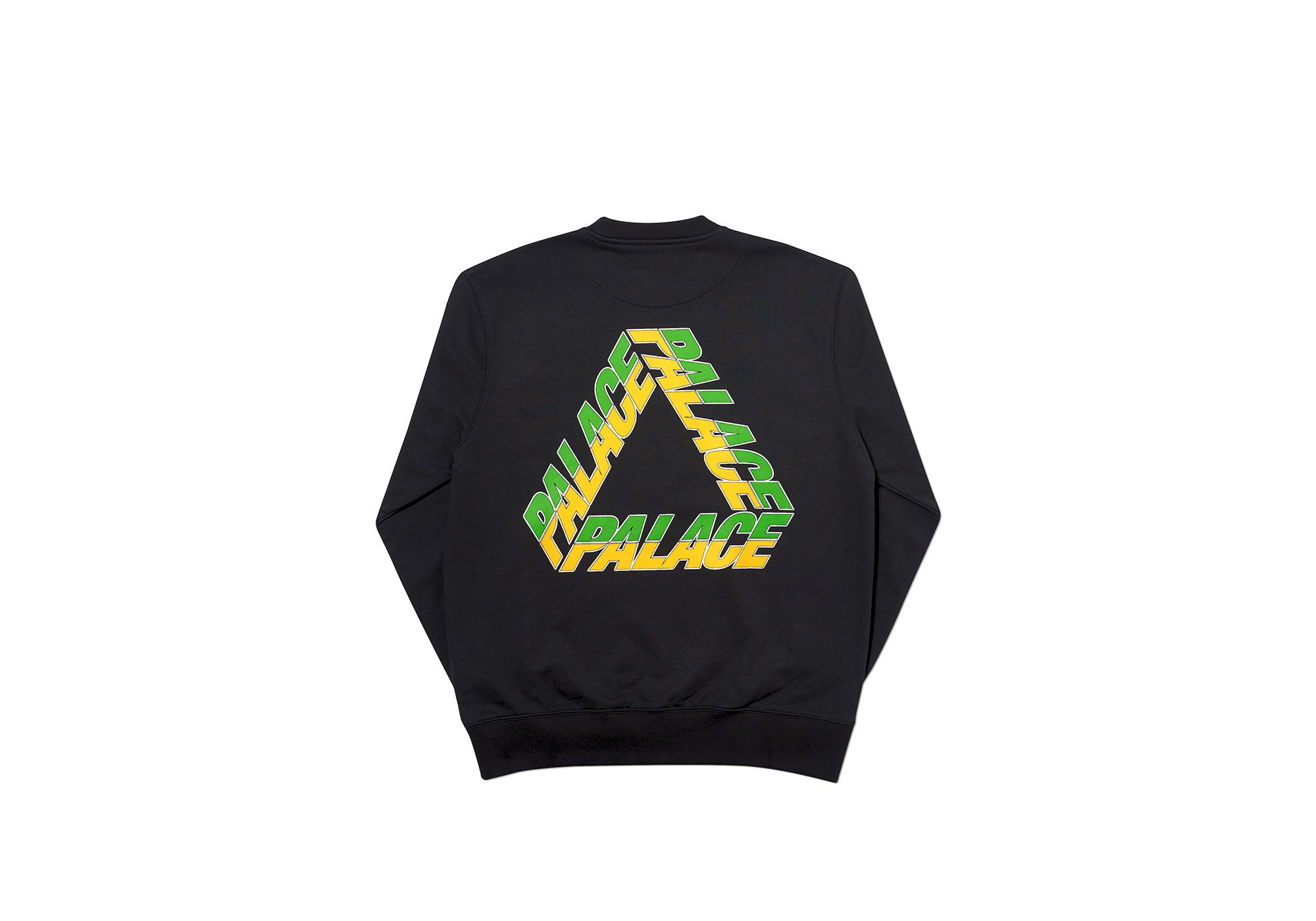 Palace × Streetwear Palace Pro Team 02 Crew Black Sweatshirt