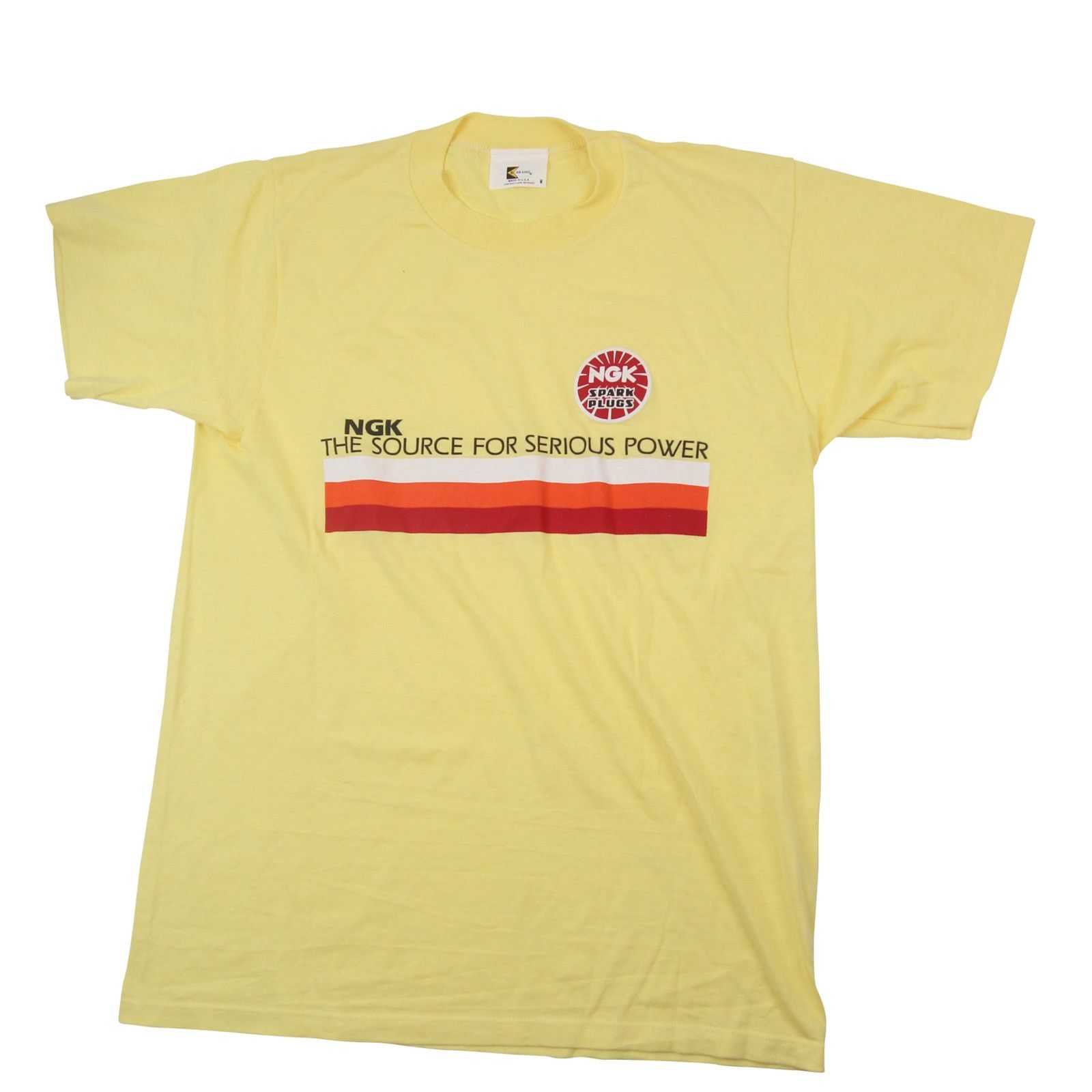 Vintage True Vintage K-Brand NGK Spark Plugs Graphic T Shirt Size US M / EU 48-50 / 2 - 1 Thumbnail