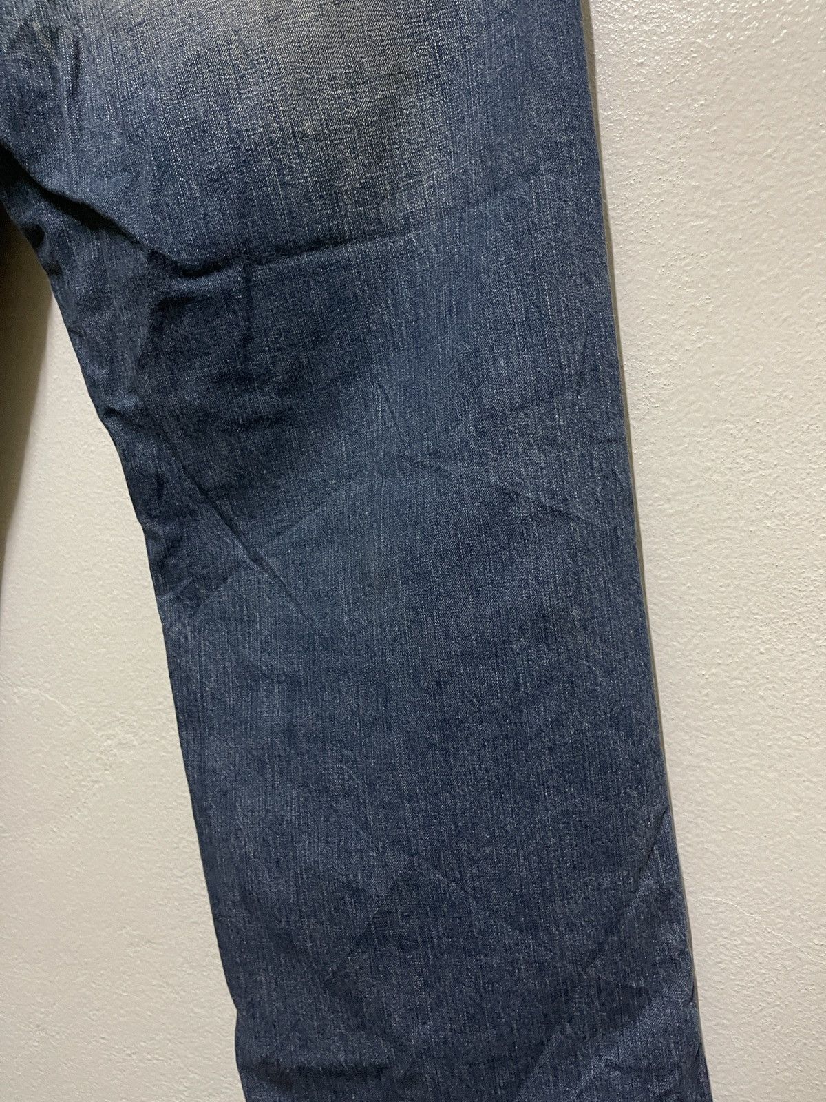Japanese Brand Cootie Productions Buckle Back Jeans Faded Size US 32 / EU 48 - 15 Thumbnail