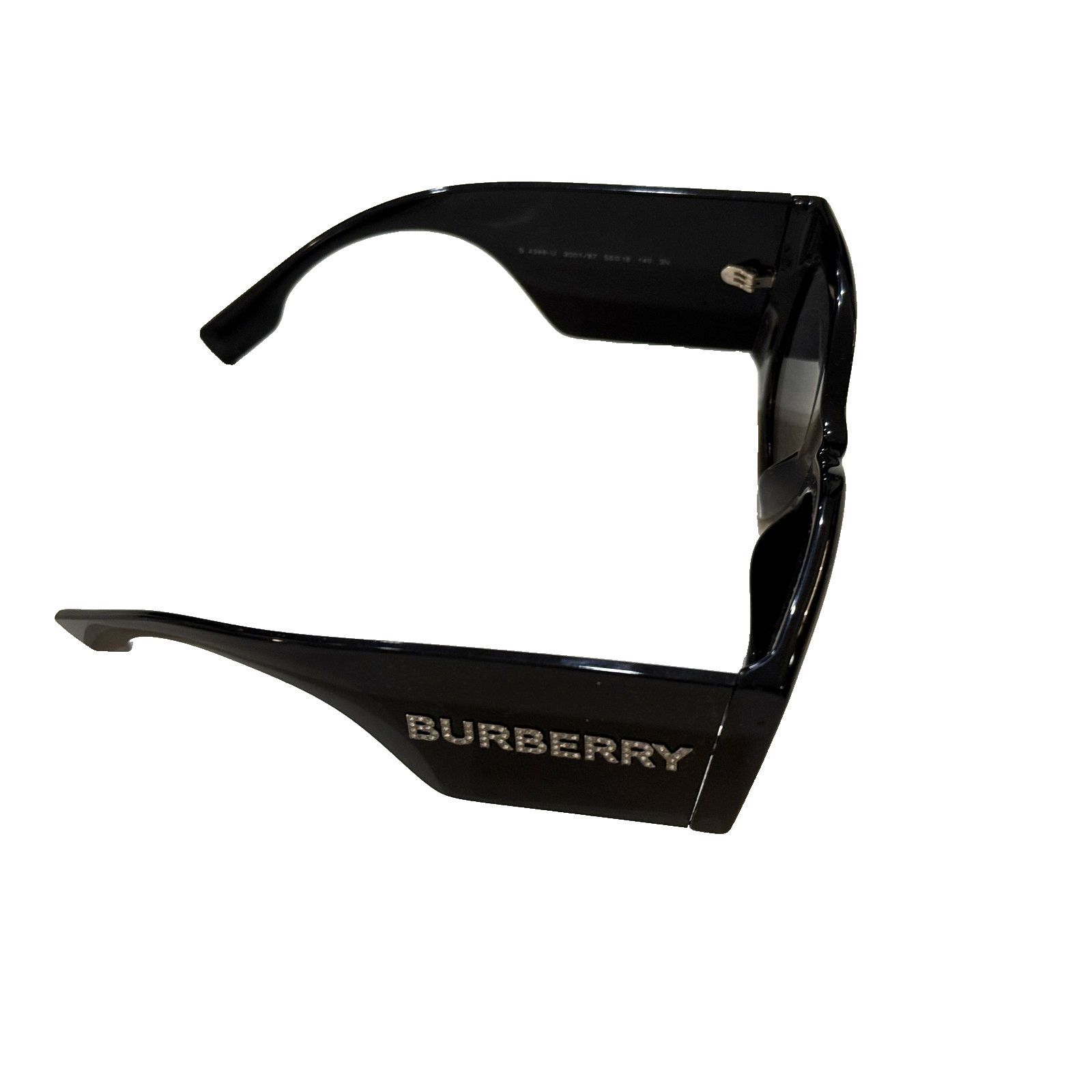 Burberry Burberry Sunglasses Women Blk Crystal Square Oversized NEW Size ONE SIZE - 7 Thumbnail