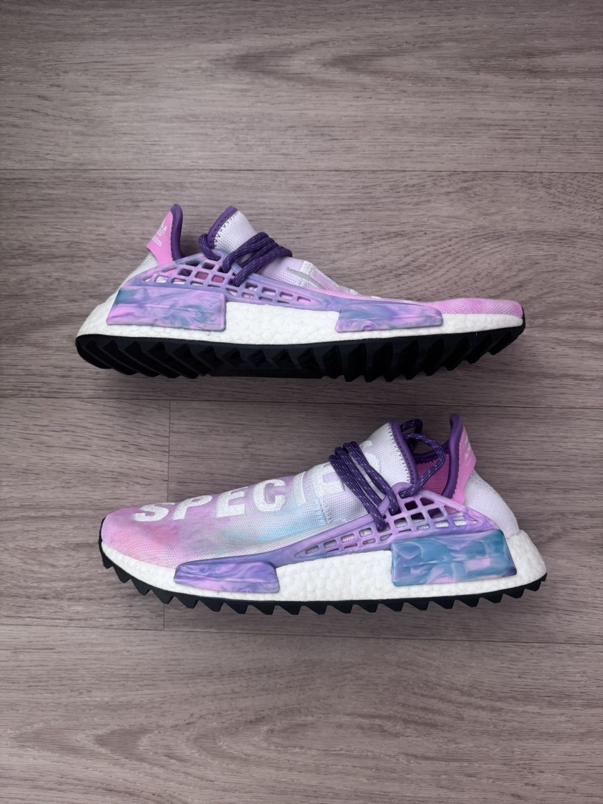 Adidas × Pharrell adidas Human Race NMD Pharrell Holi Festival Size US 9.5 / EU 42-43 - 4 Thumbnail