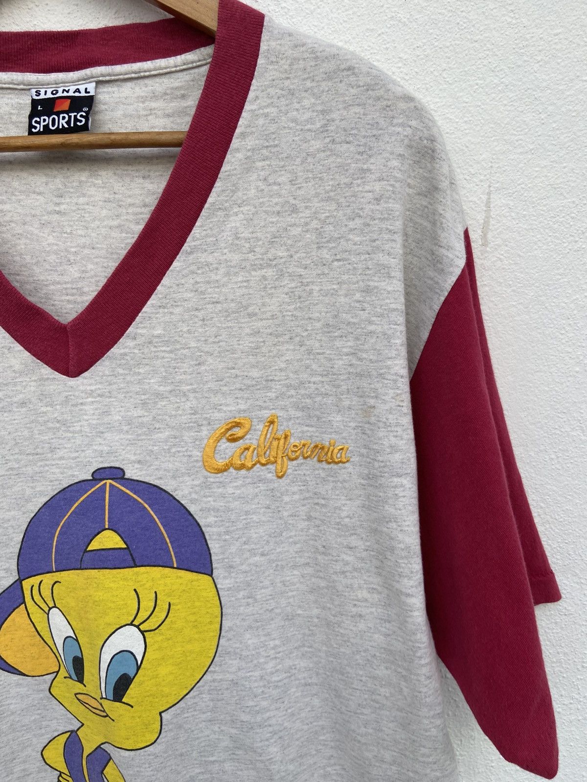 Vintage 🔥 Vintage 90s Vintage Warner Bros tag signal sport Size US L / EU 52-54 / 3 - 5 Thumbnail
