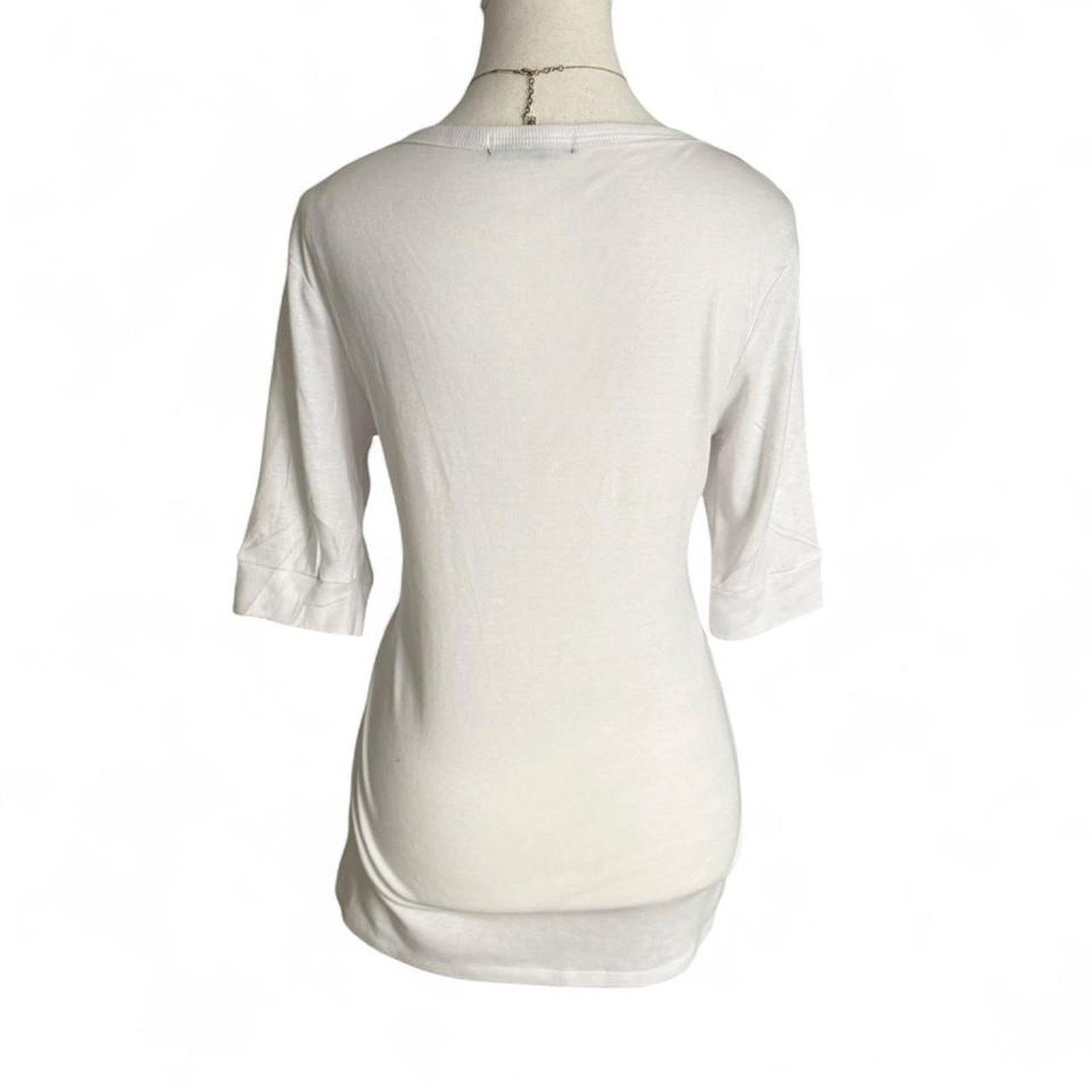 Other INC International Concepts white grey zebra print Size L Size L / US 10 / IT 46 - 2 Thumbnail