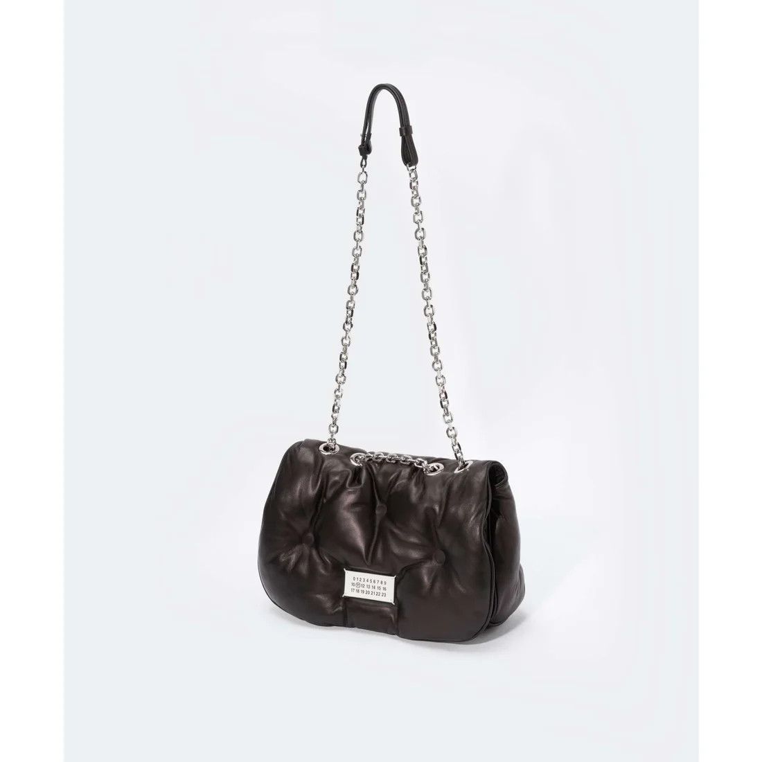 Maison Margiela o1s22i1n1124 Size: OS / Glam Slam Chain Bag in Black Size ONE SIZE - 2 Thumbnail