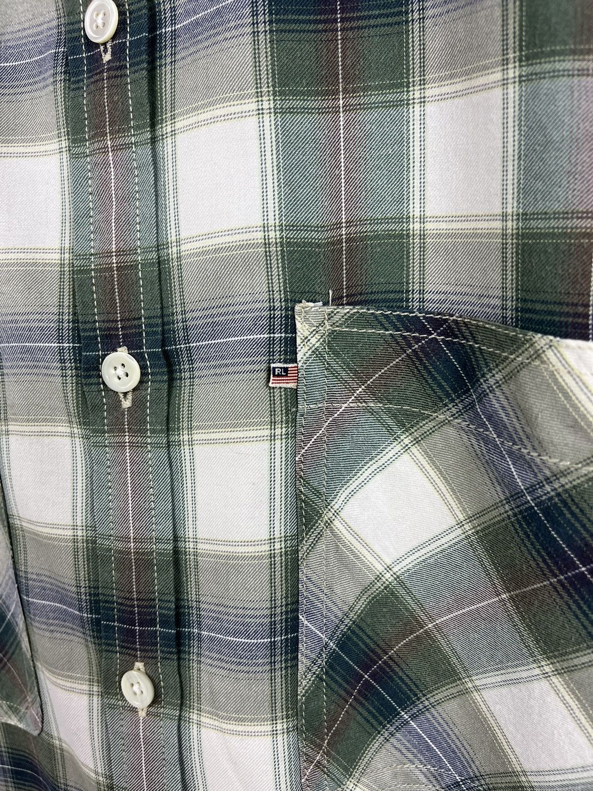 Polo Ralph Lauren × RRL Ralph Lauren × Ralph Lauren Ralph Lauren jeans company flannel plaid shirt with pockets Size US XXL / EU 58 / 5 - 9 Thumbnail