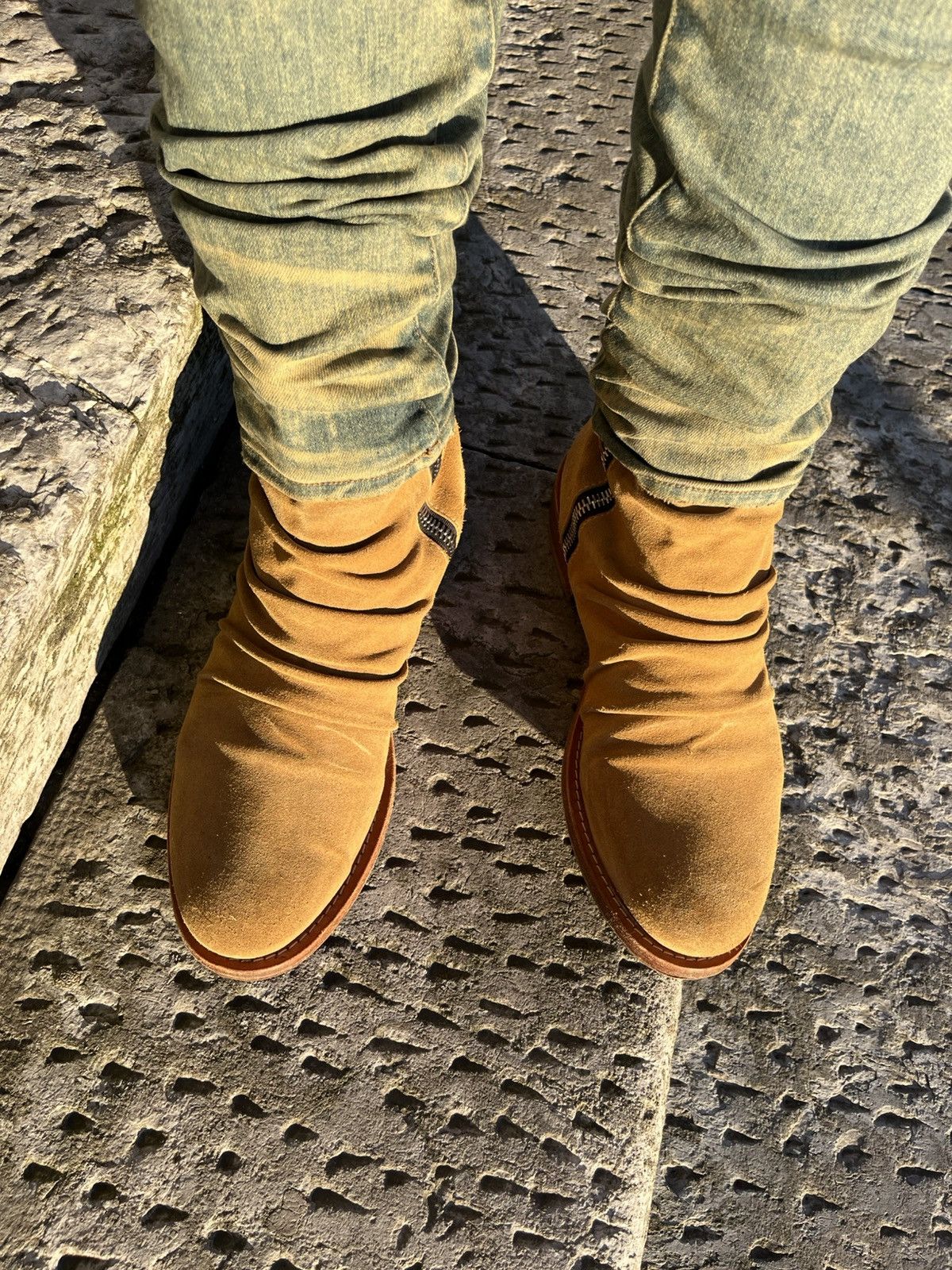 Amiri Stack Boots | Grailed