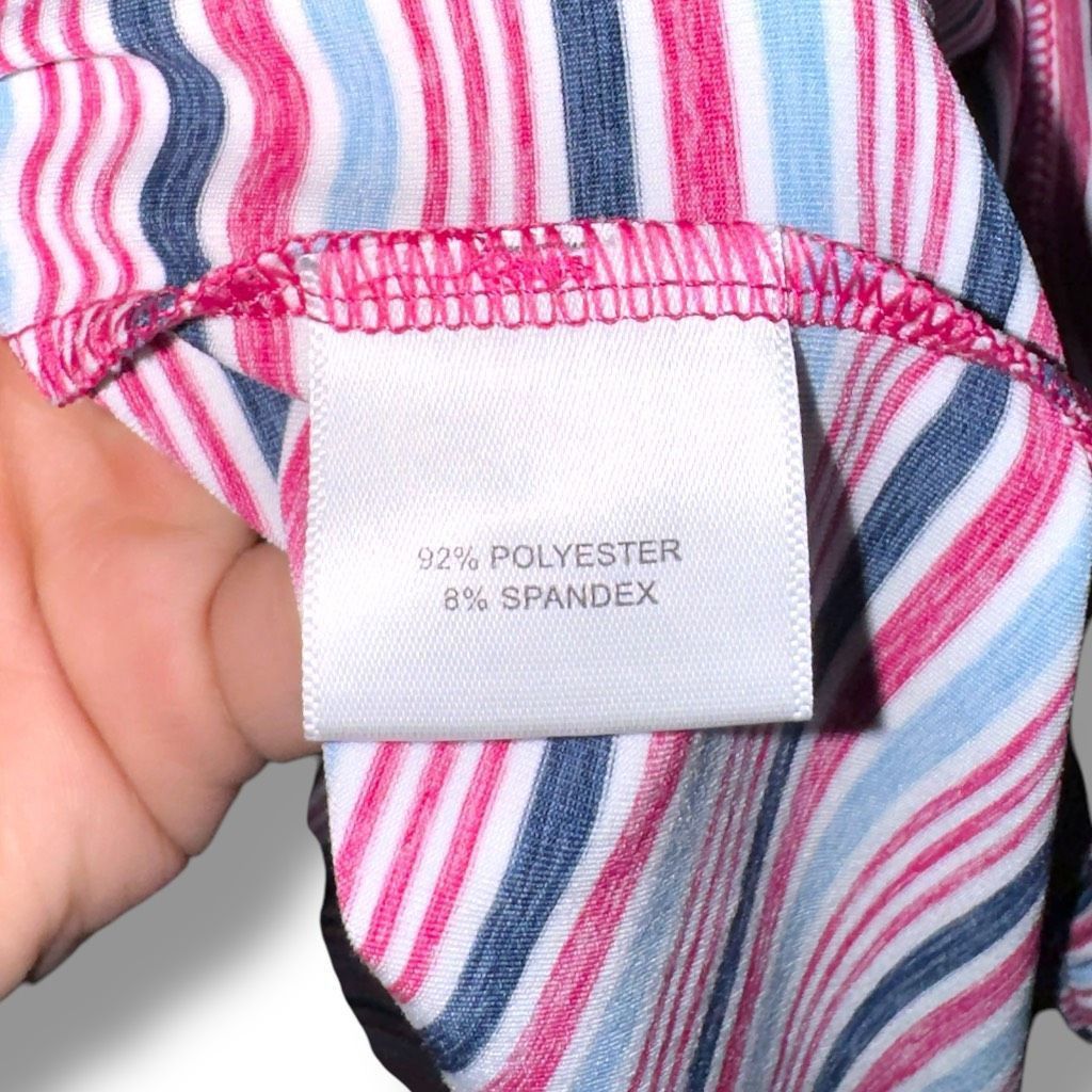 Peter Millar Peter Millar Summer Comfort Striped Golf Polo Shirt L Size US L / EU 52-54 / 3 - 7 Thumbnail