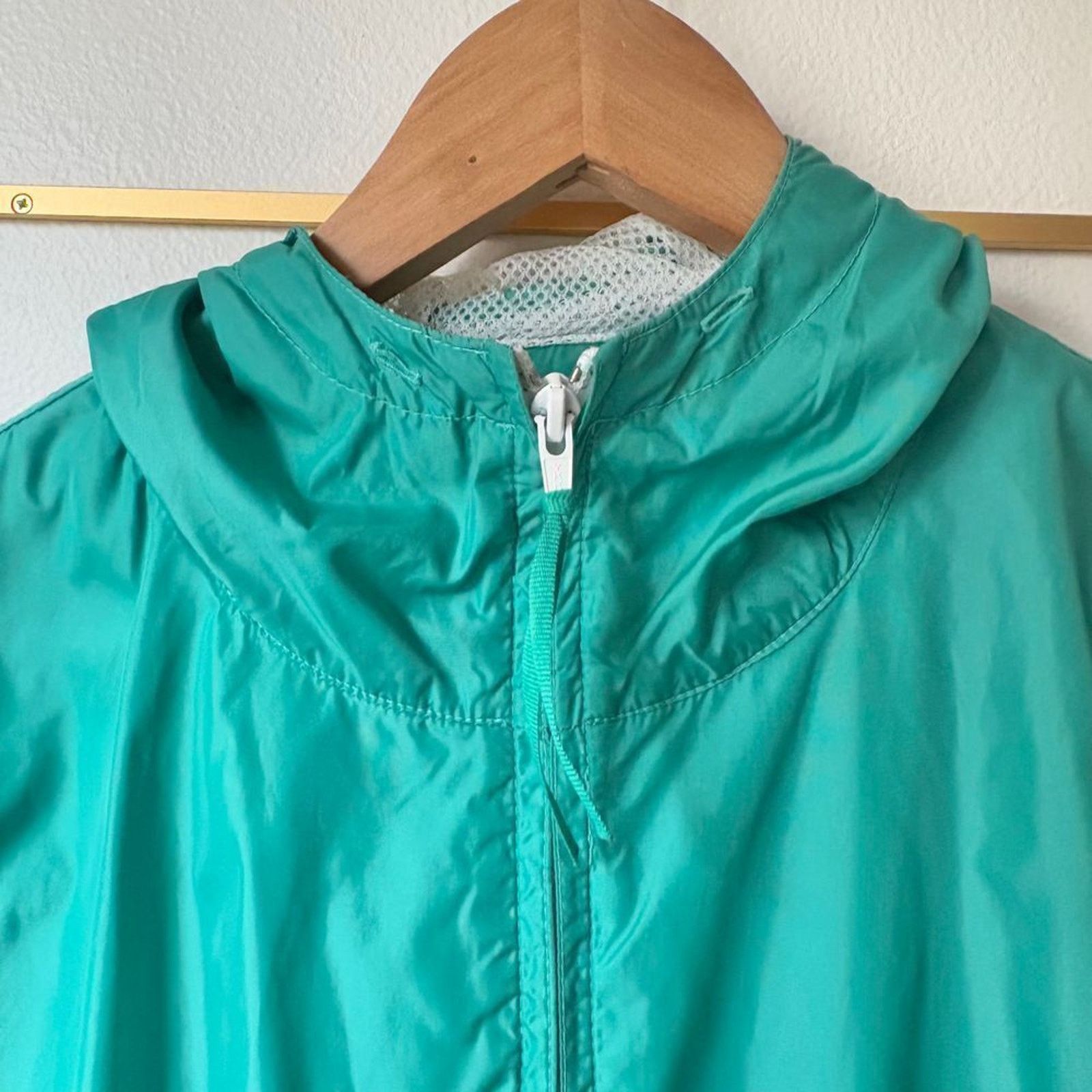 Woolrich Woolen Mills WOOLRICH Vintage Jade Green Lightweight Hooded Jacket SM-MED Size S / US 4 / IT 40 - 3 Thumbnail