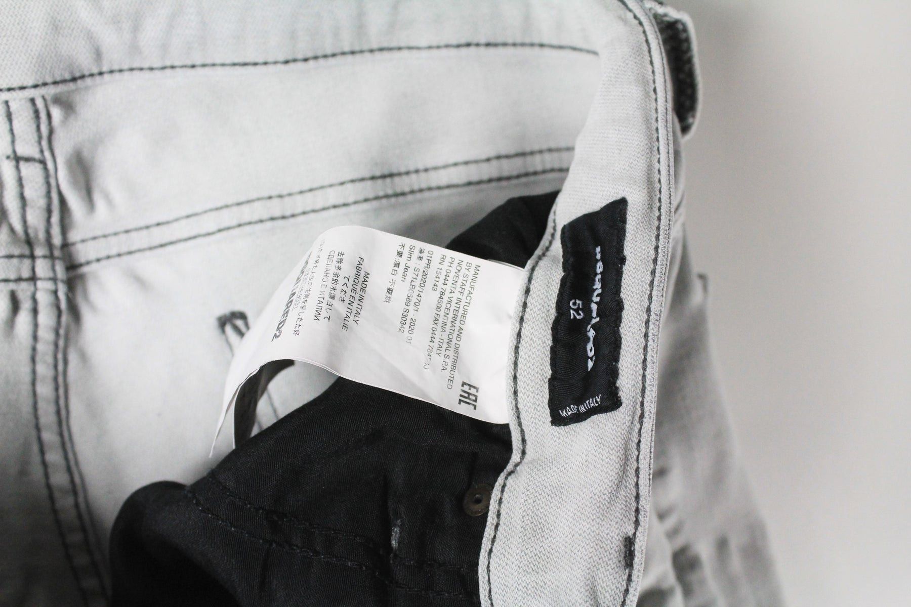 Dsquared2 Dsquared2 Jeans 52 Size US 36 / EU 52 - 4 Thumbnail