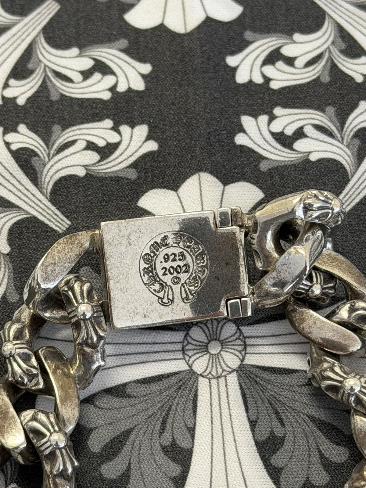 Chrome Hearts Chrome Hearts Fancy Link Cross Bracelet Size ONE SIZE - 4 Thumbnail