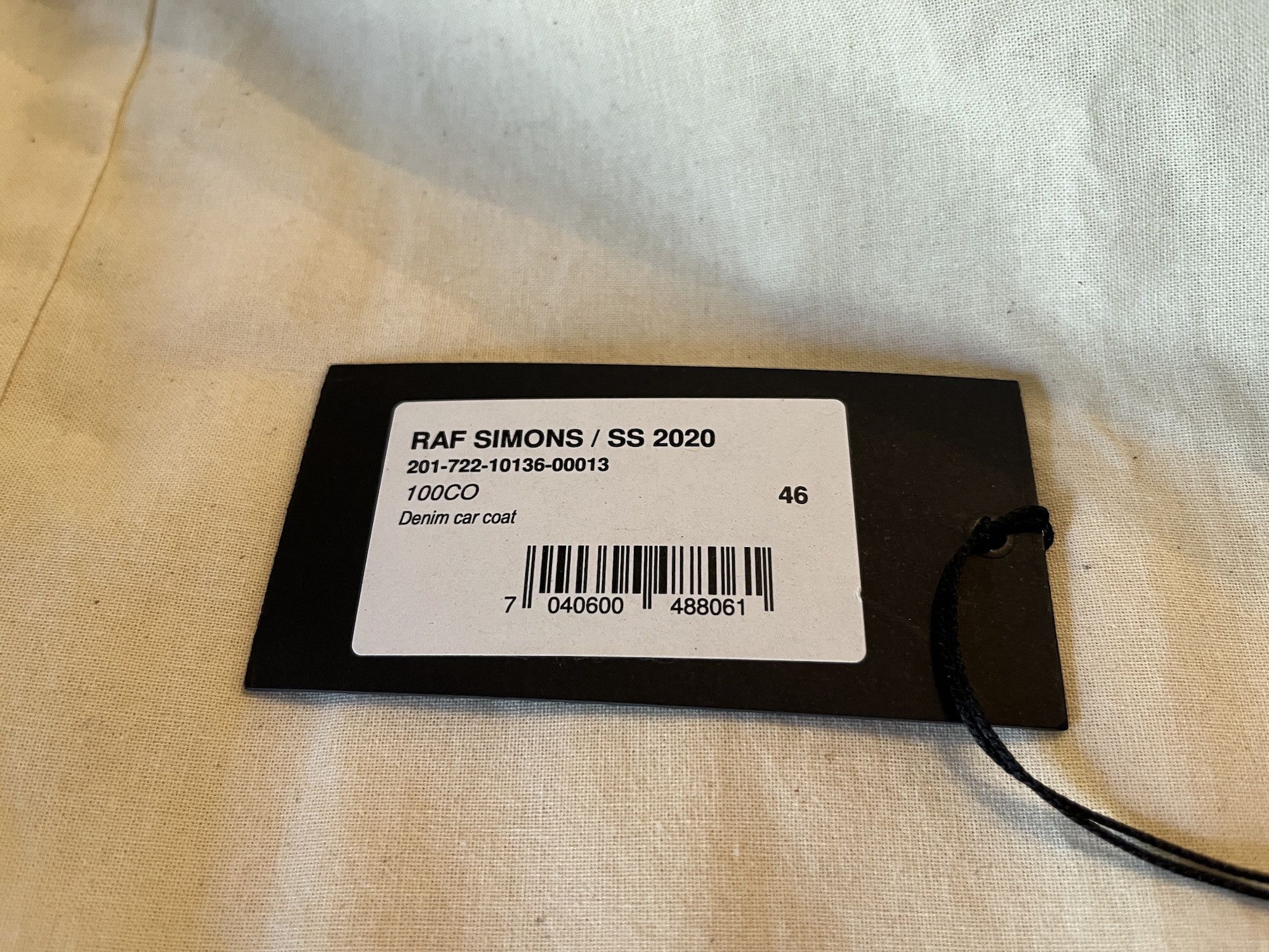 Raf Simons Raf Simons SS 2020 Denim car coat Size US S / EU 44-46 / 1 - 5 Thumbnail